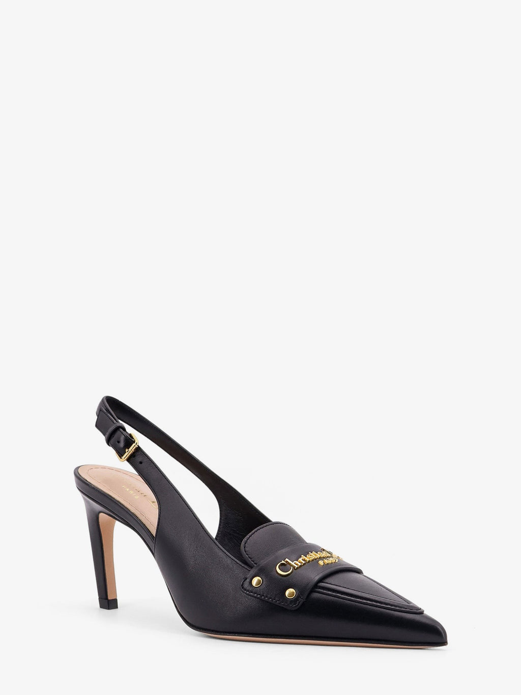 Dior Boy leather decolleté slingback
