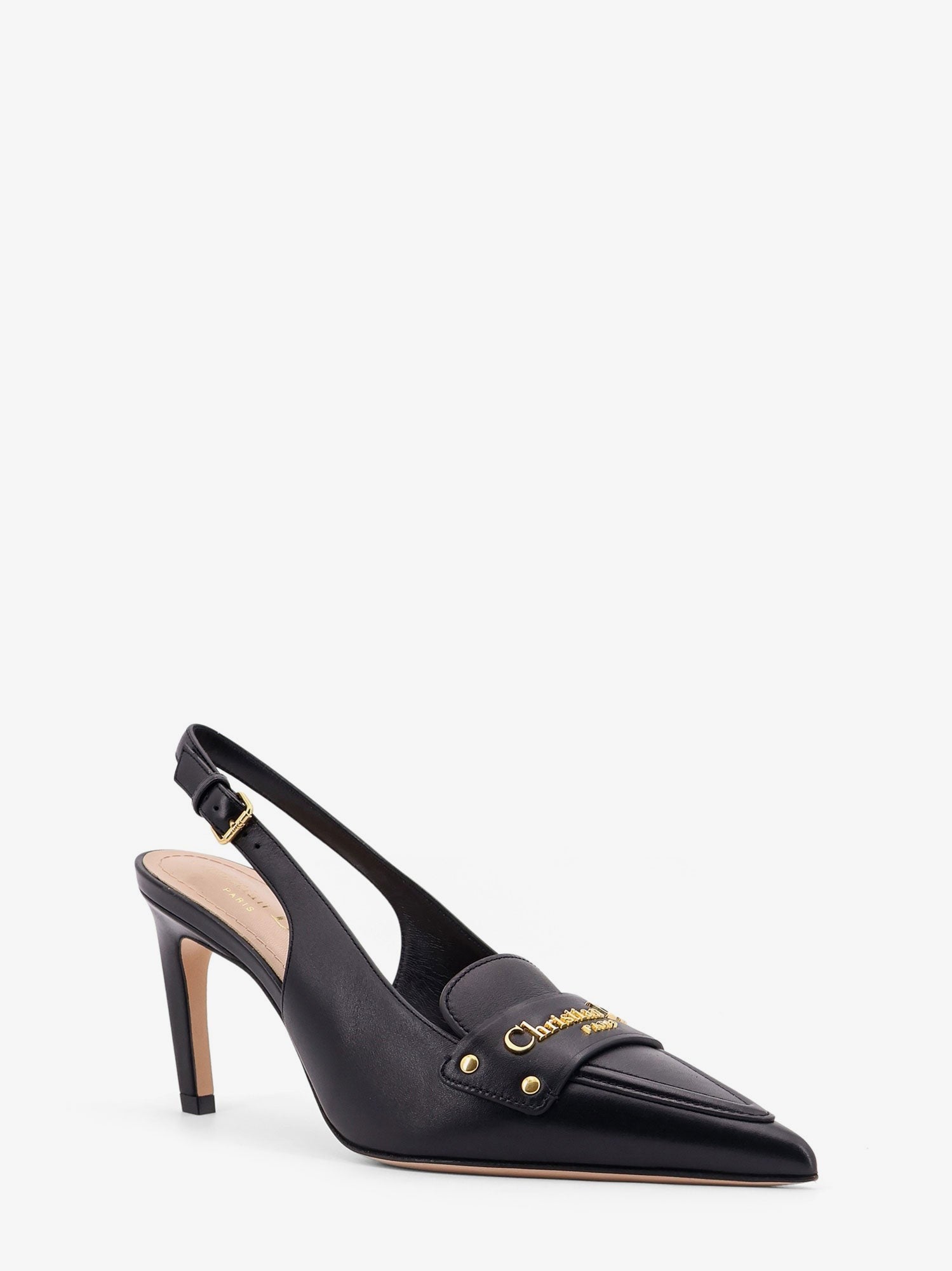 Dior Boy leather decolleté slingback