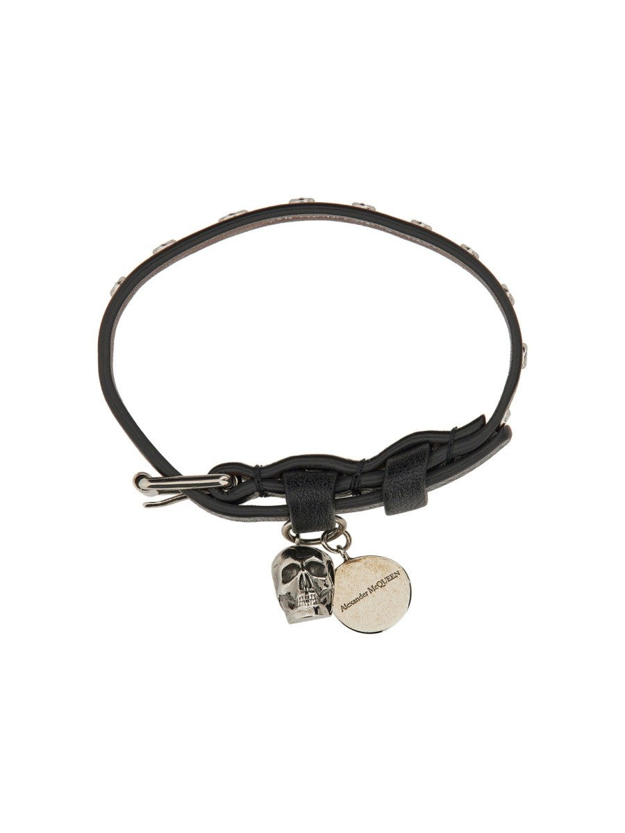 Alexander Mcqueen BRACCIALE CON SKULL