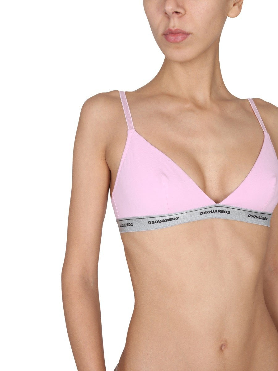 Dsquared2 BRALETTE WITH LOGO