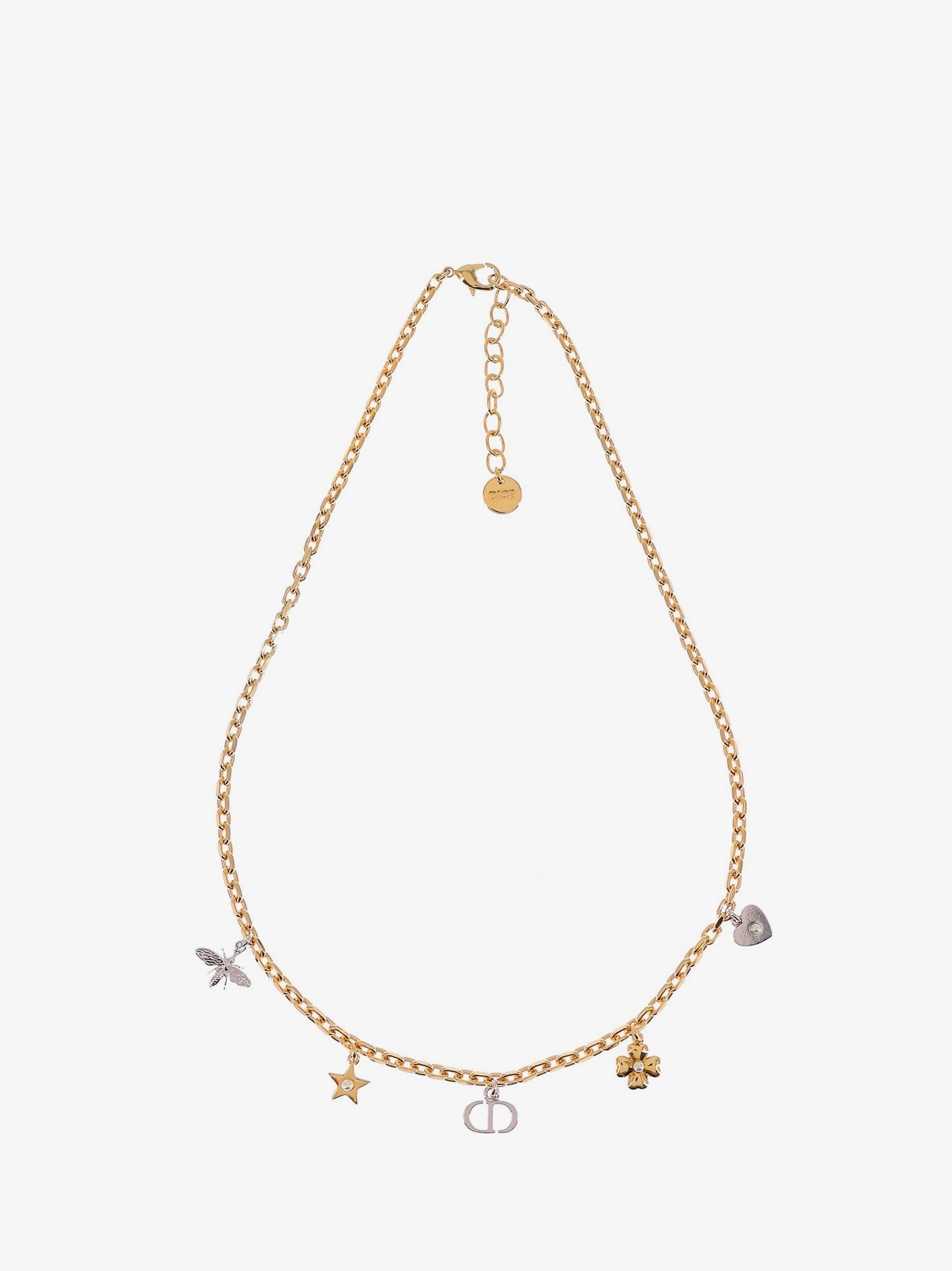 Dior 真鍮製アイコニックチャームネックレス