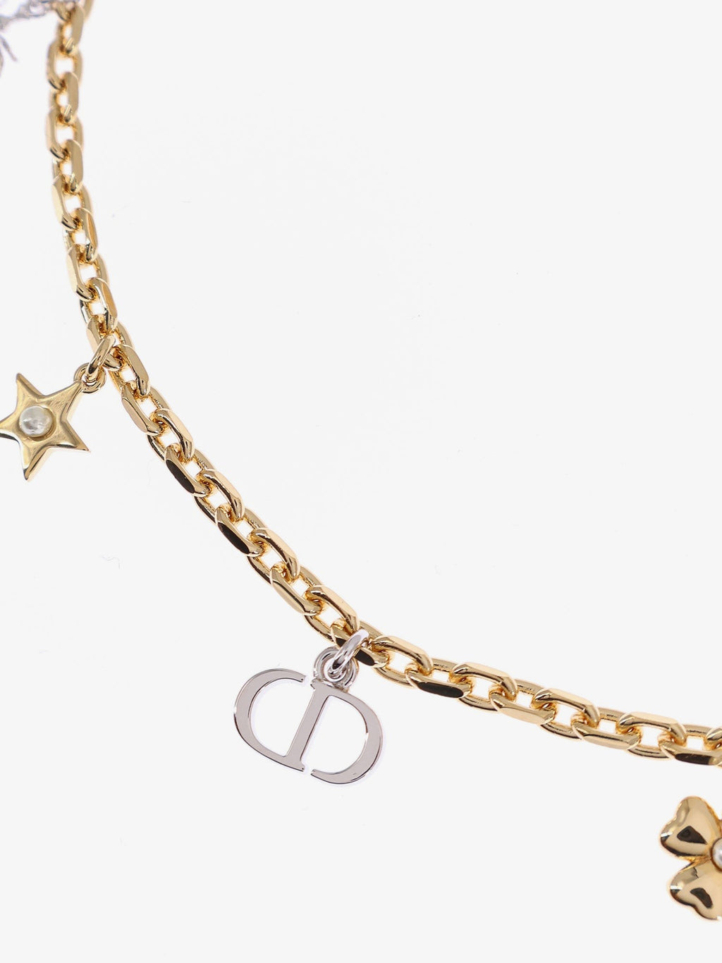 Dior 真鍮製アイコニックチャームネックレス