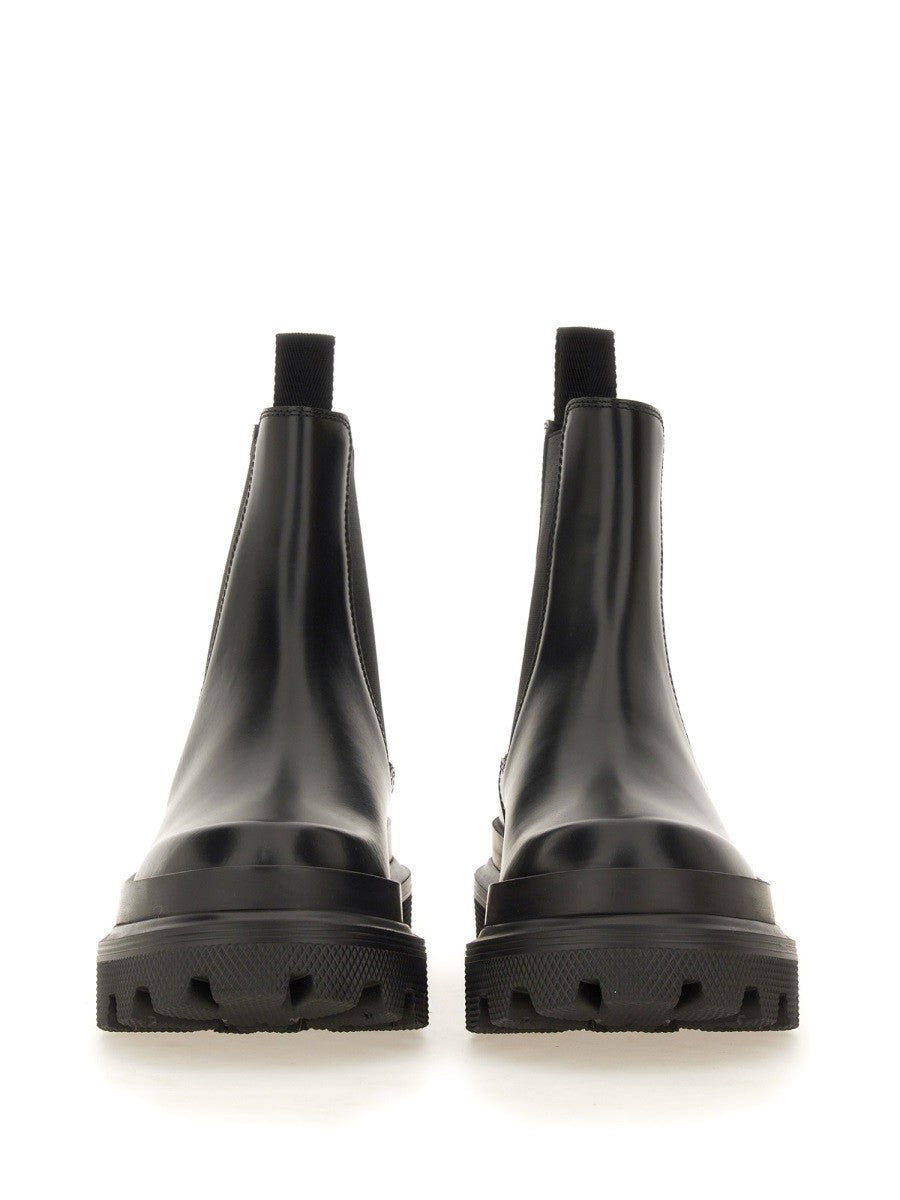 Dolce & Gabbana BRUSHED LEATHER BOOT