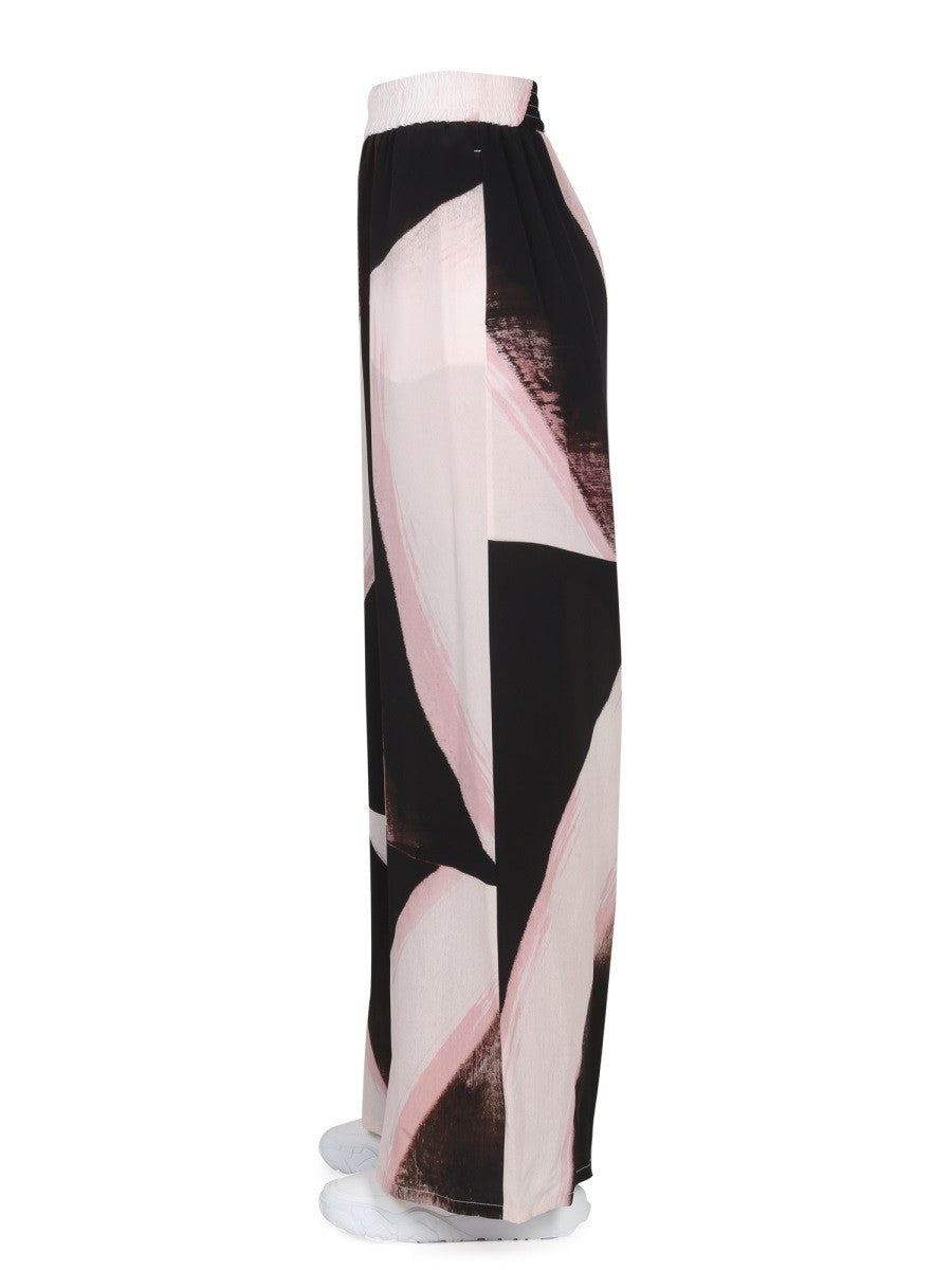Alexander Mcqueen Ecsetvonás mintás nadrág
