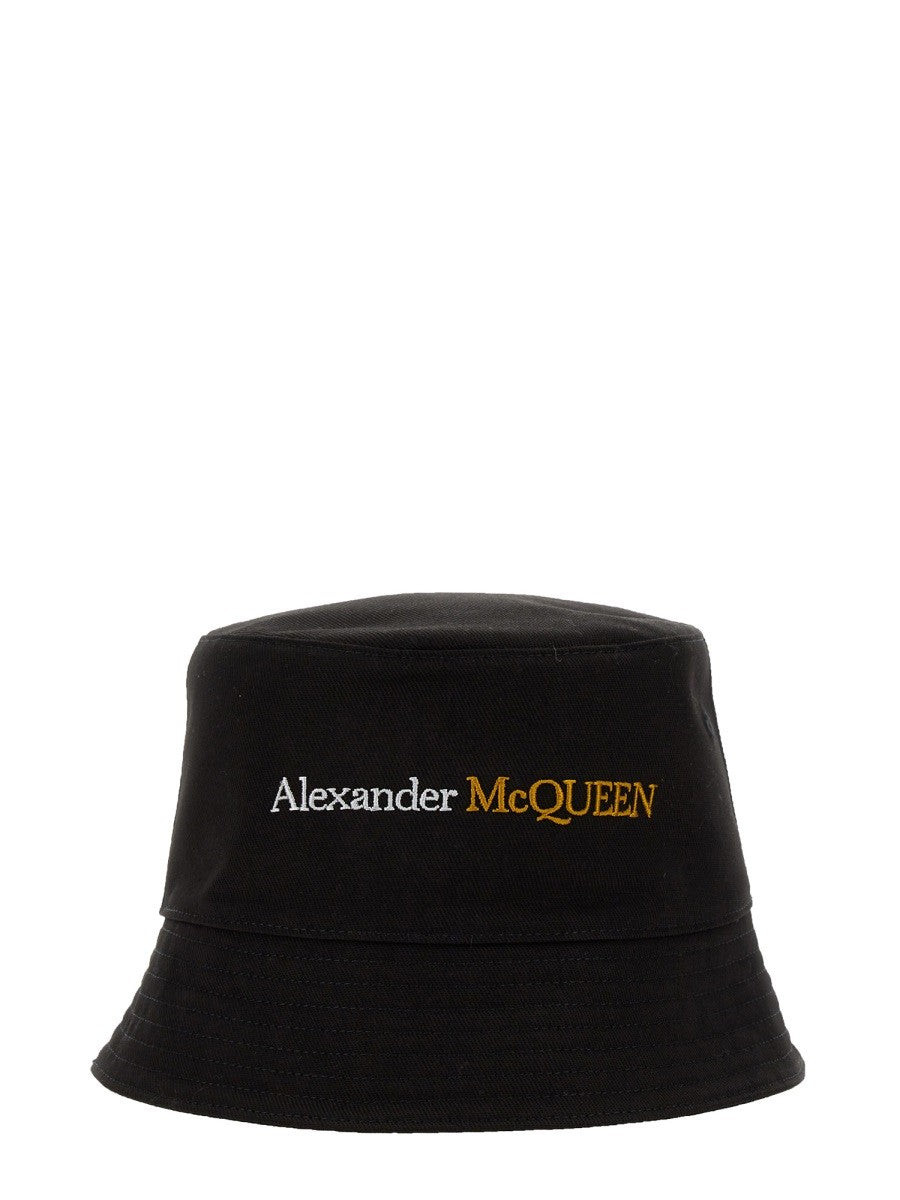 Alexander Mcqueen Klobouk typu bucket s logem