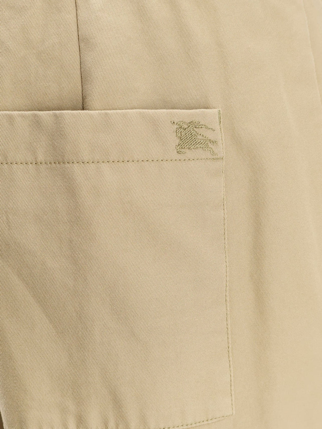 Burberry Karierte Baumwollhose mit Bündchen