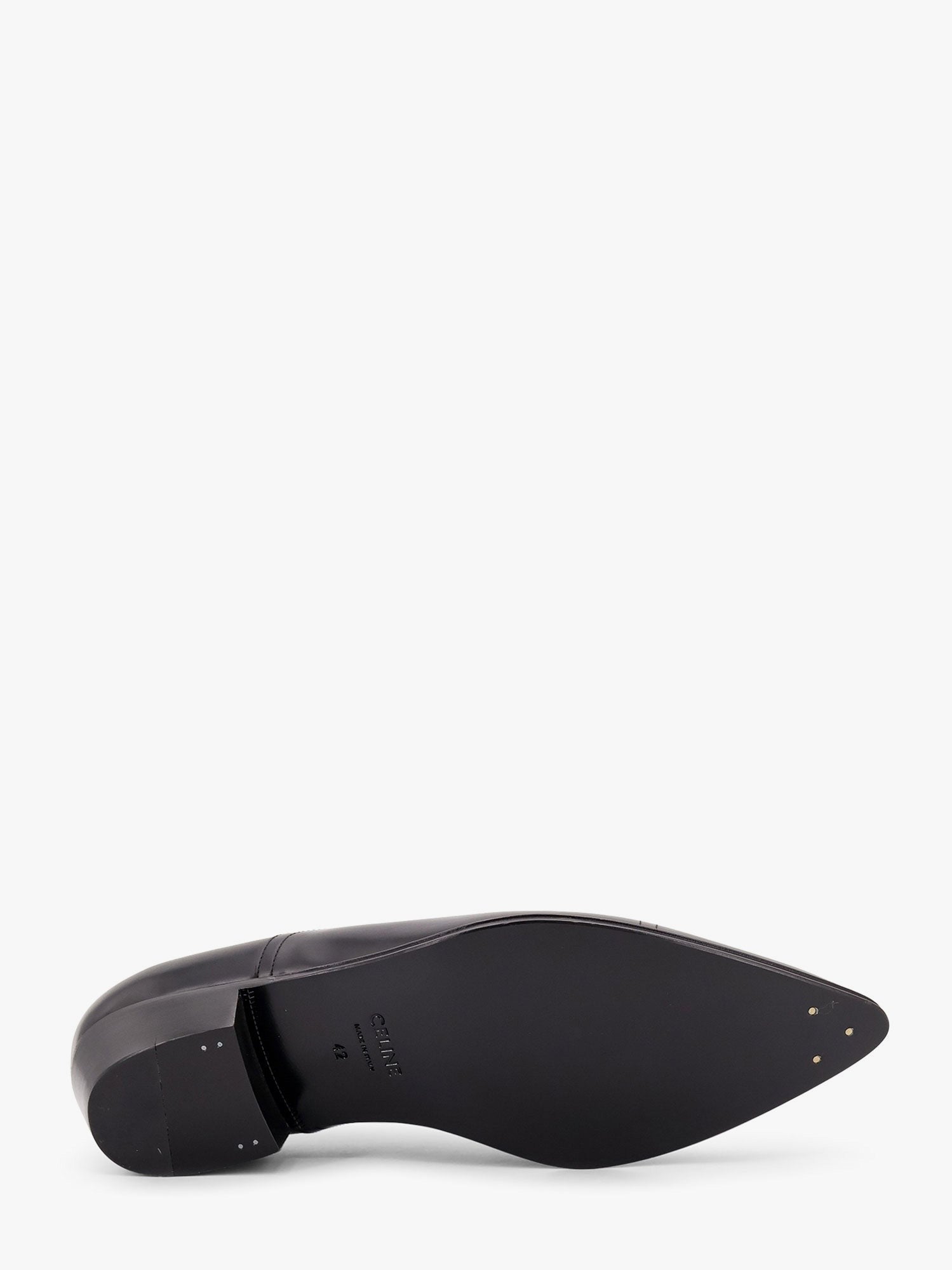 Celine Cadillac oxford leather lace-up shoe