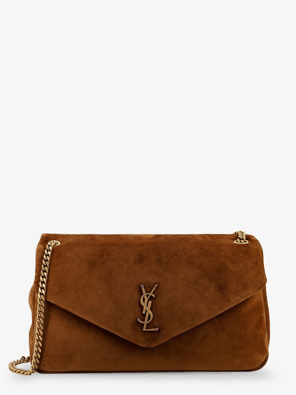 Saint Laurent Calypso Big suede shoulder bag