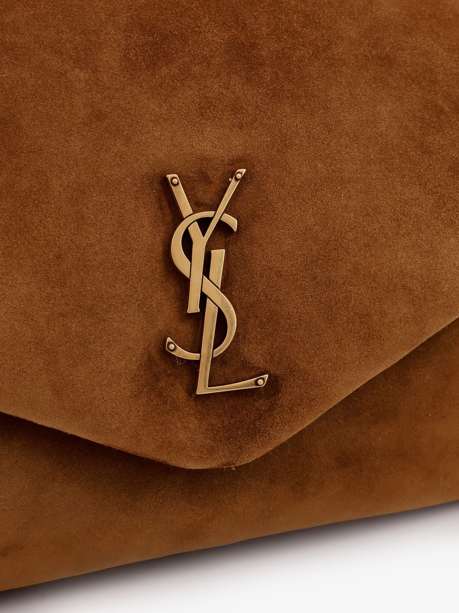 Saint Laurent Calypso Big suede shoulder bag