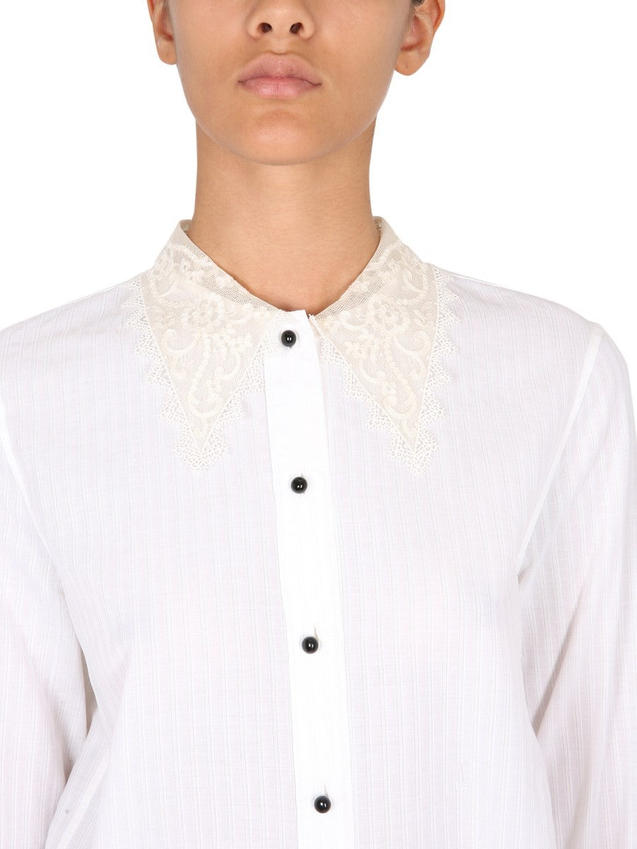 Saint Laurent CAMICIA IN COTONE