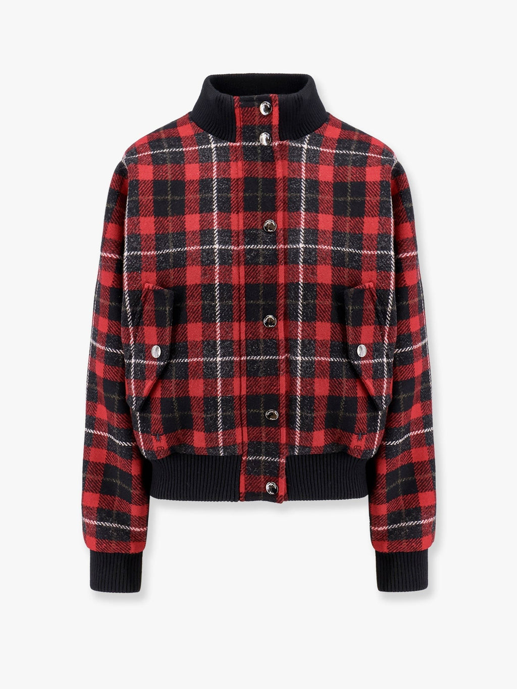 Dior Cannage bomber with check'n'dior virgin wool