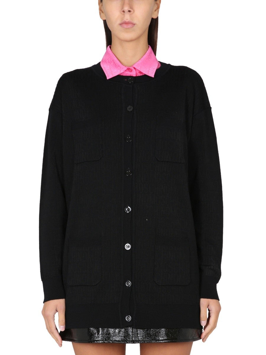 Moschino CARDIGAN CU LOGO