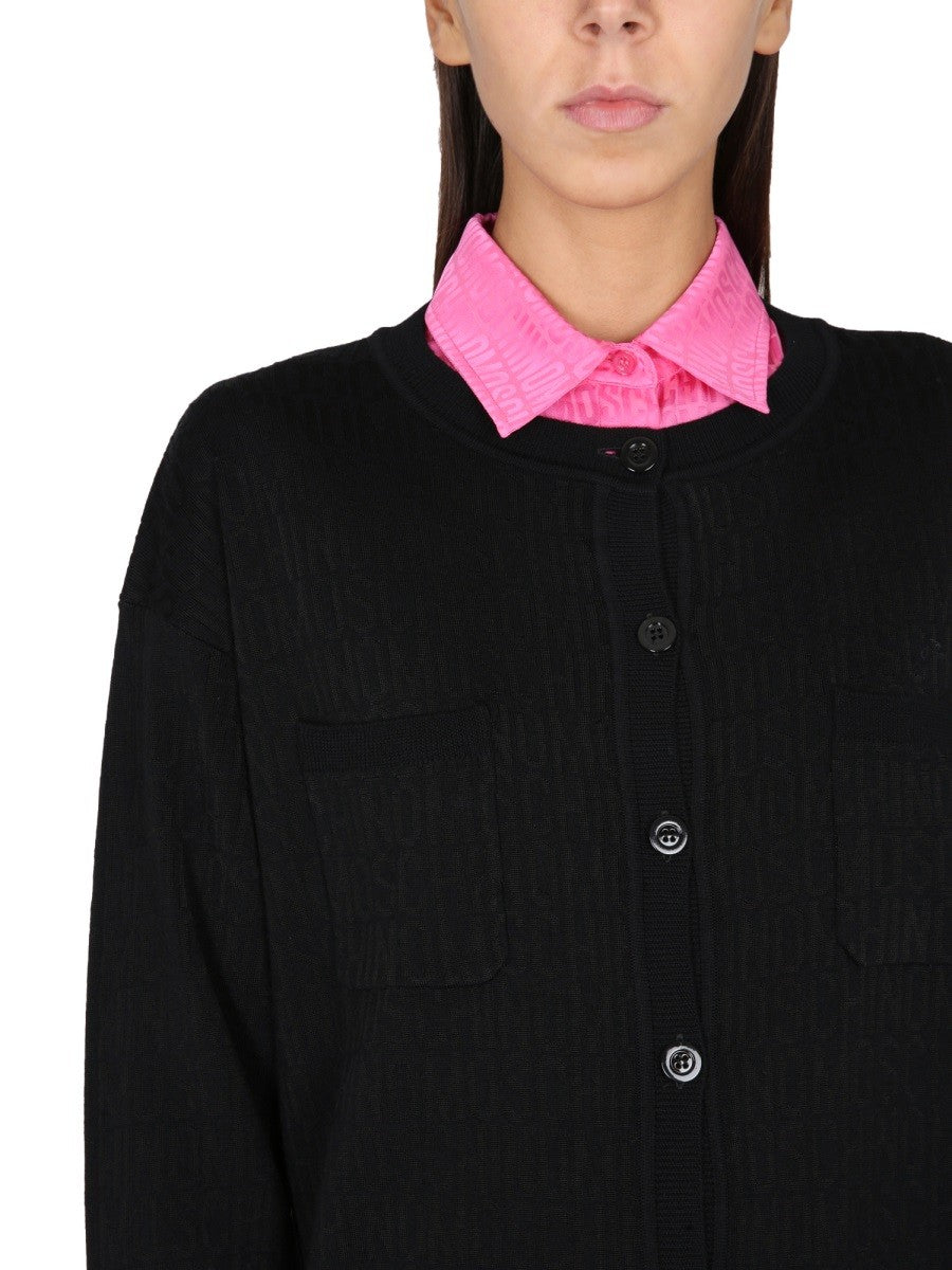Moschino CARDIGAN CU LOGO