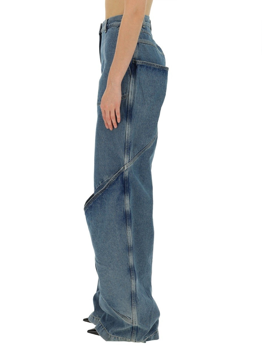 The Attico CARGO JEANS