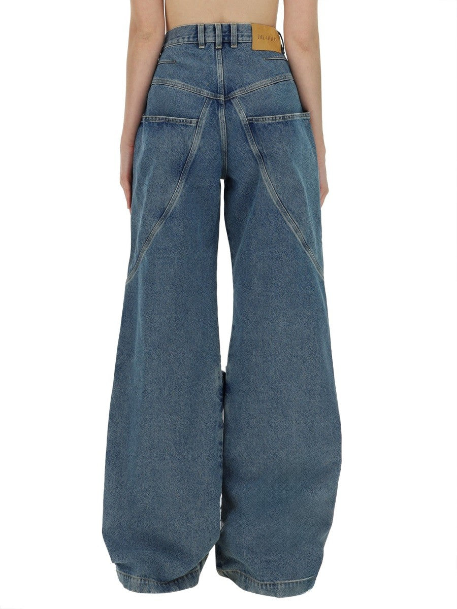 The Attico CARGO JEANS