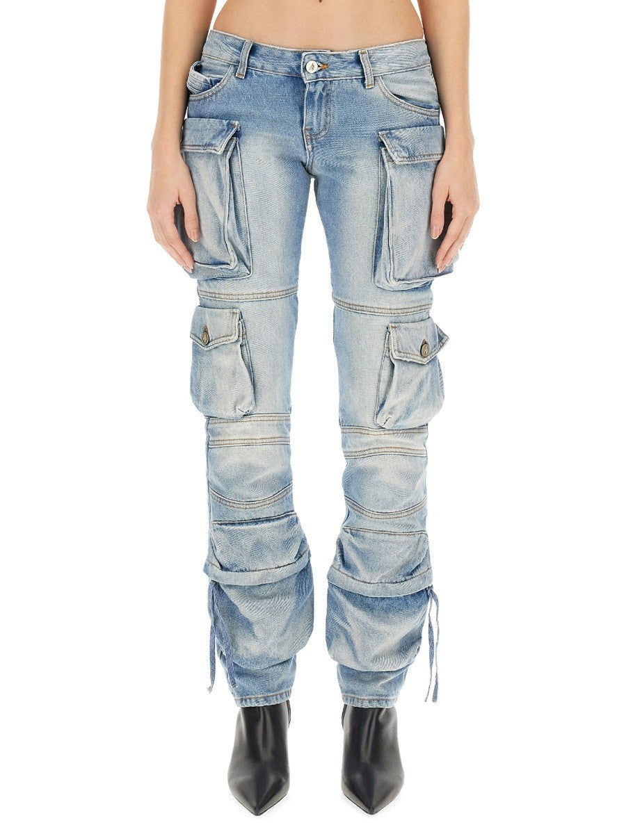 The Attico CARGO JEANS
