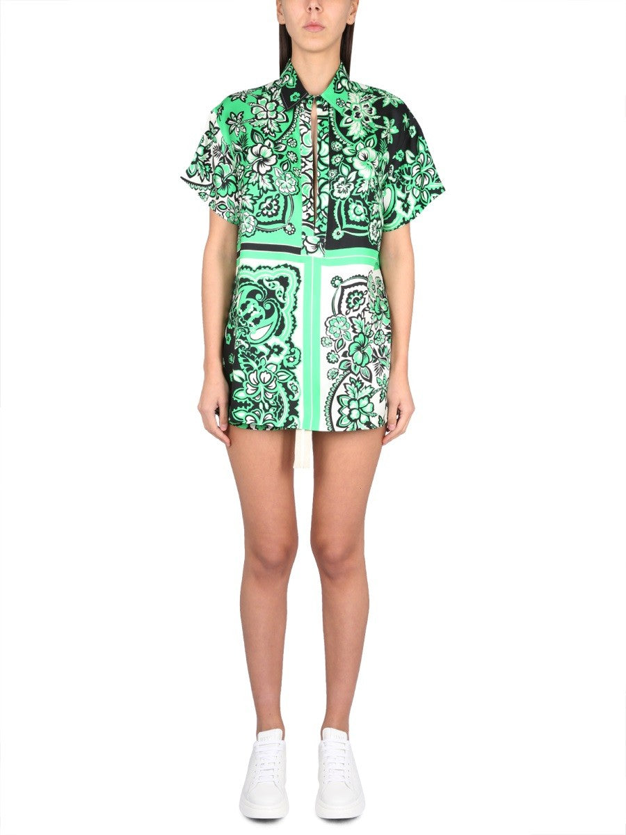 Red Valentino CARRE' BANDANA SHIRT