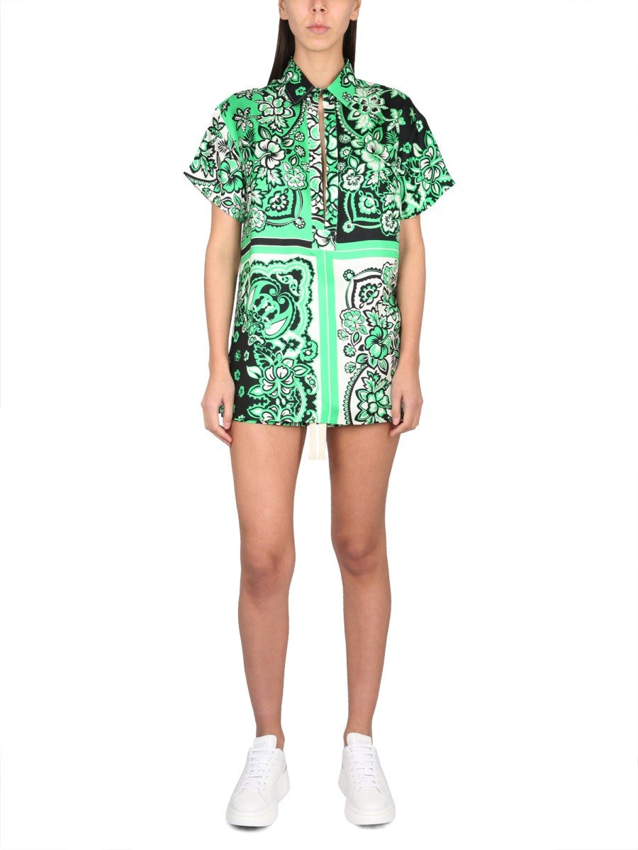 Red Valentino CARRE' BANDANA SHIRT