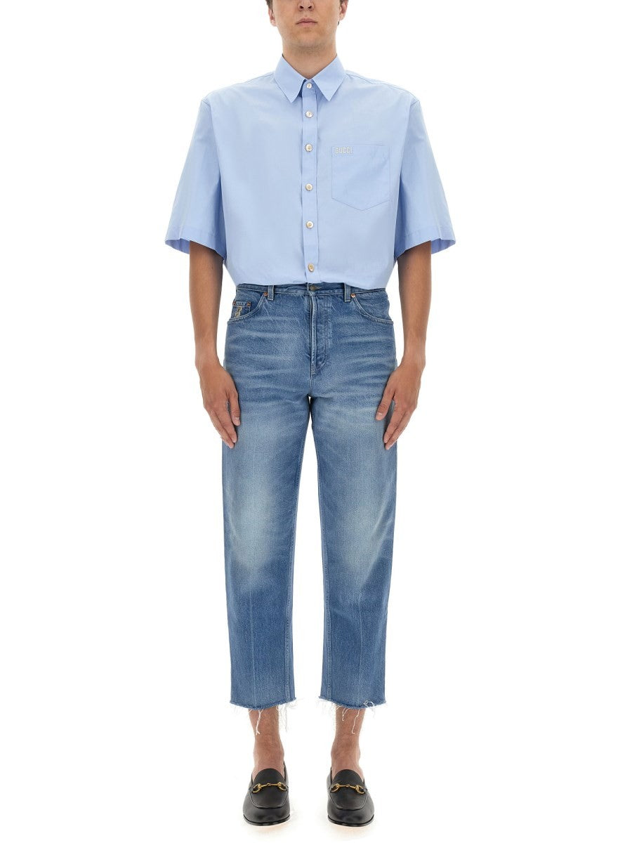 Gucci JEANS COUPE CAROTTE