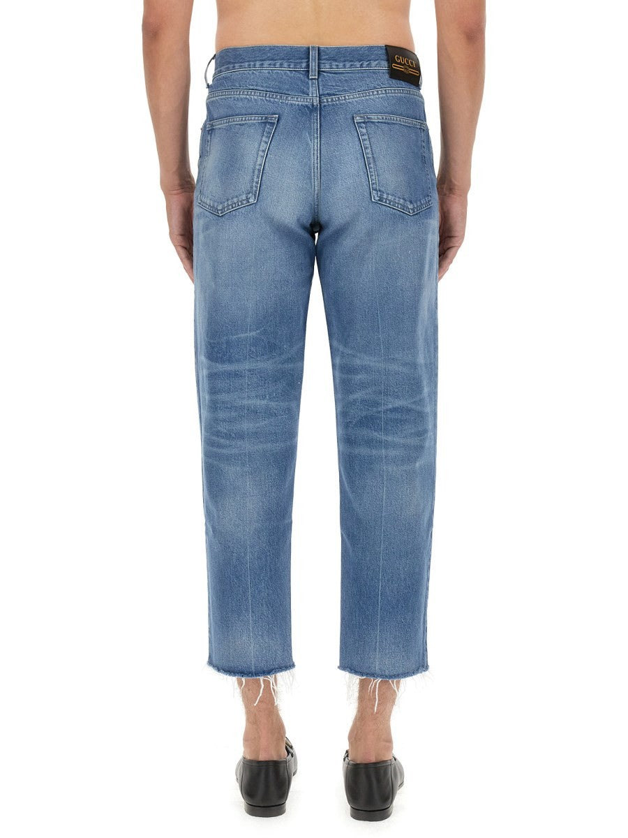Gucci JEANS COUPE CAROTTE