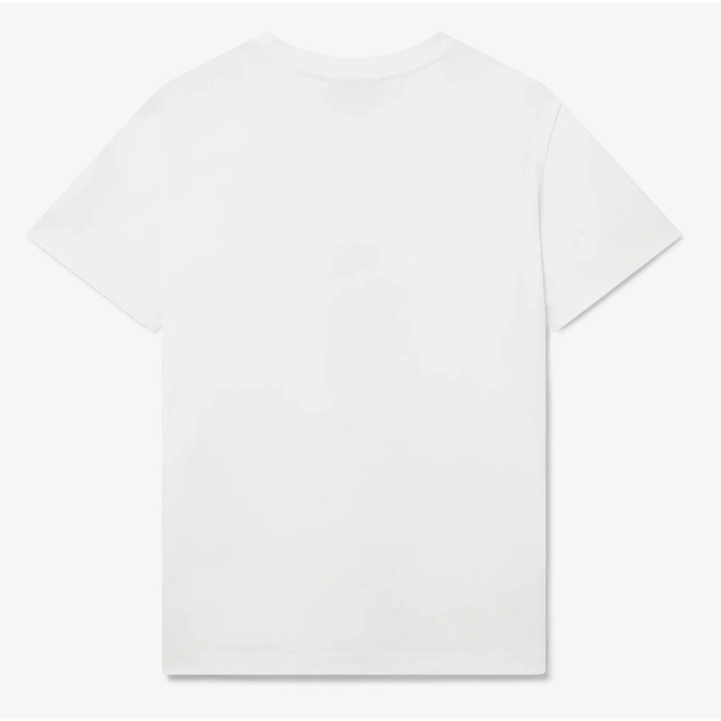 White Casablanca Casa Sport logo organic cotton t-shirt, back view.
