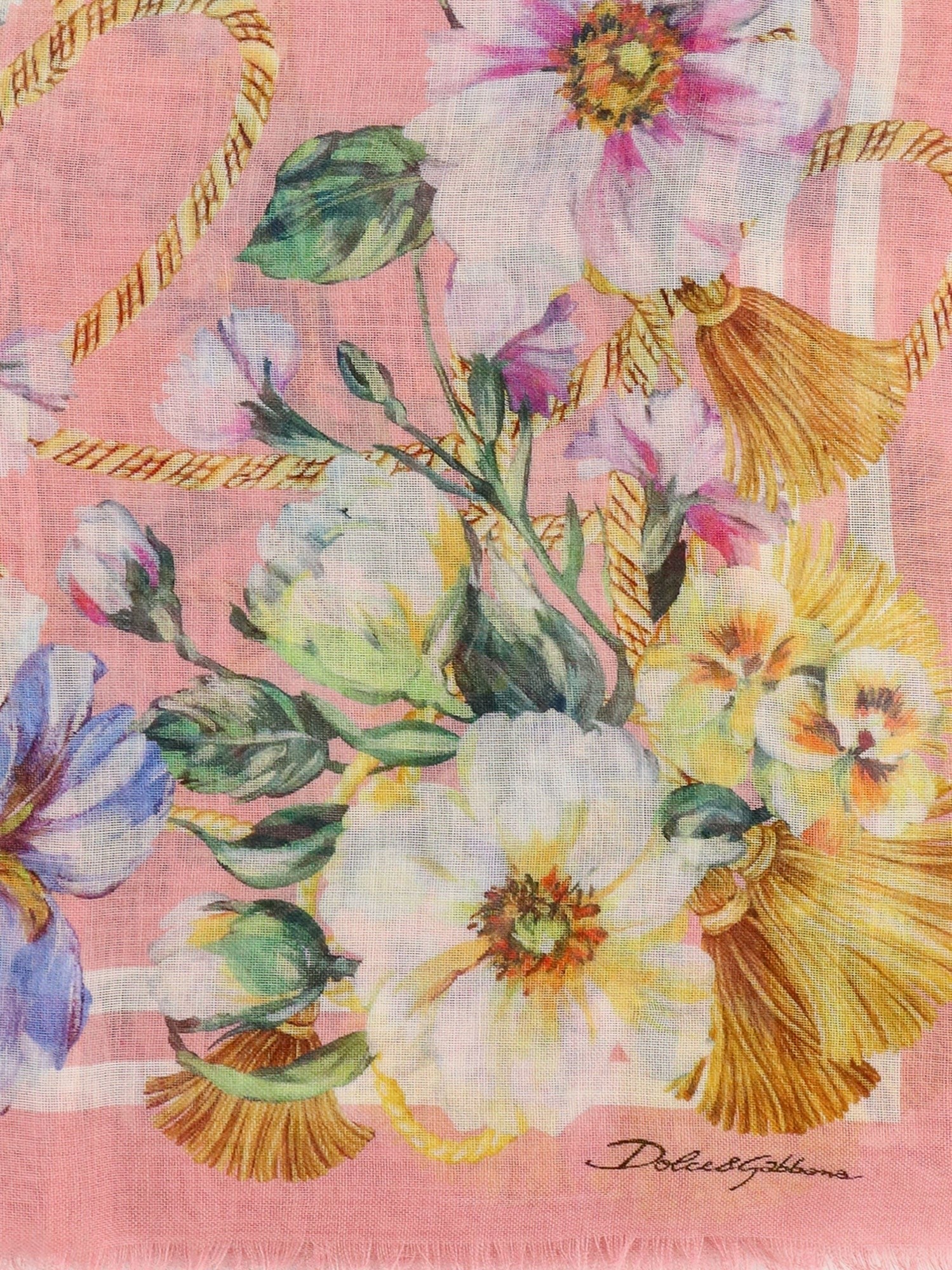 Dolce & Gabbana Cashmere and silk foulard