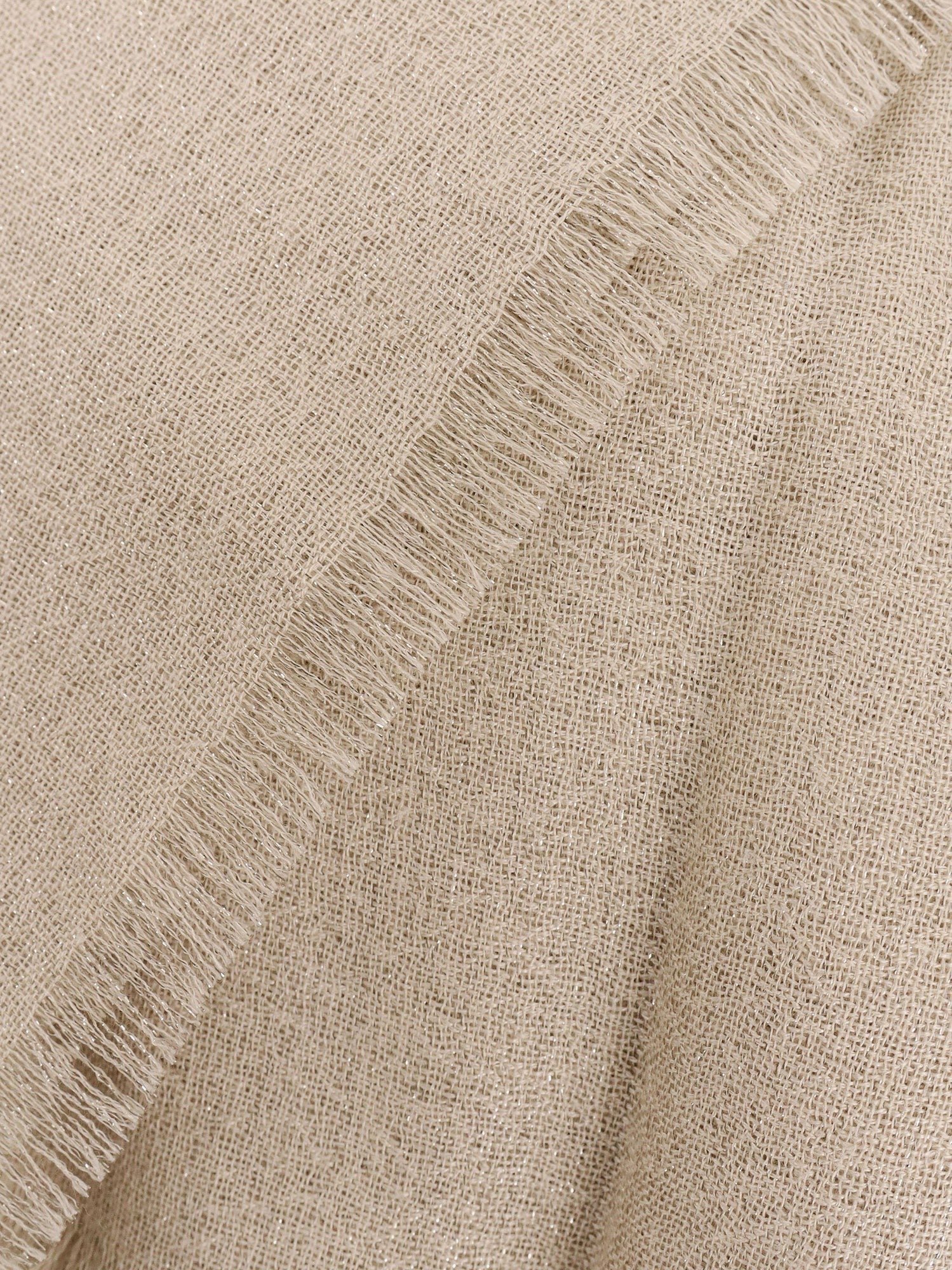 Brunello Cucinelli Κασμιρένιο και μεταξωτό φουλάρι με λάμψη