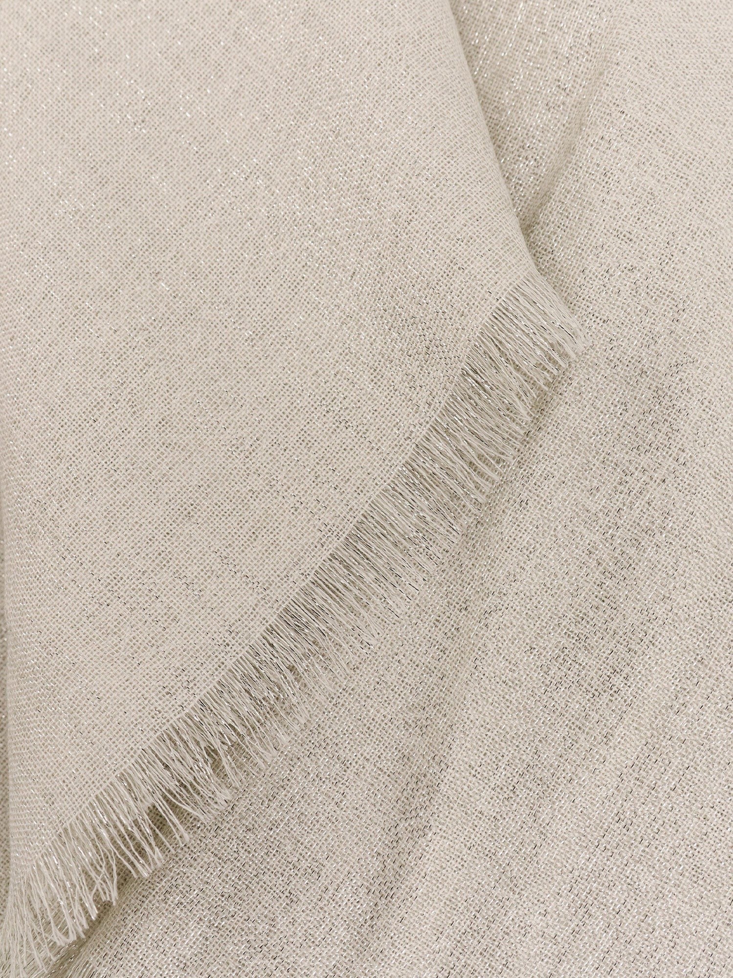 Brunello Cucinelli Cashmere and silk sparkling scarf