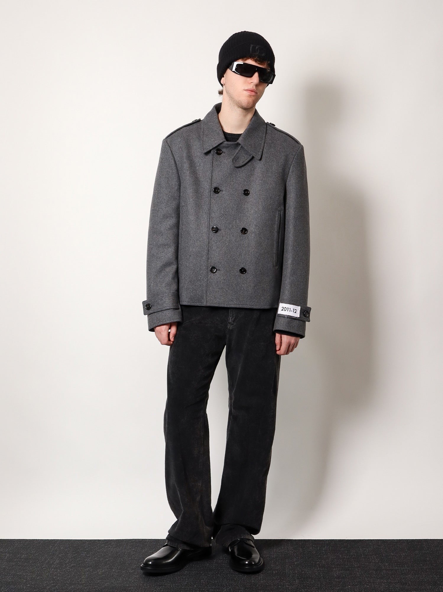 Dolce & Gabbana Cashmere and wool caban with re-edition label