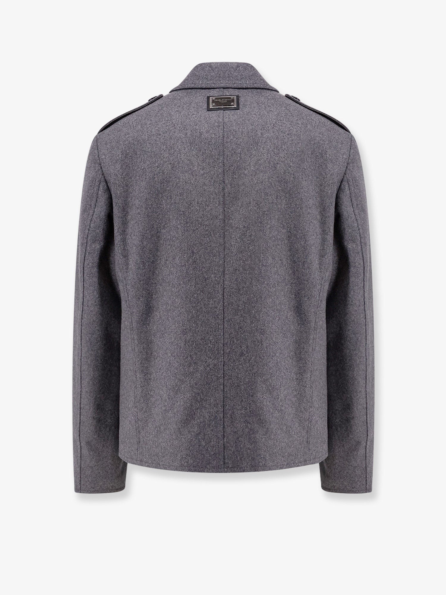 Dolce & Gabbana Cashmere and wool caban with re-edition label