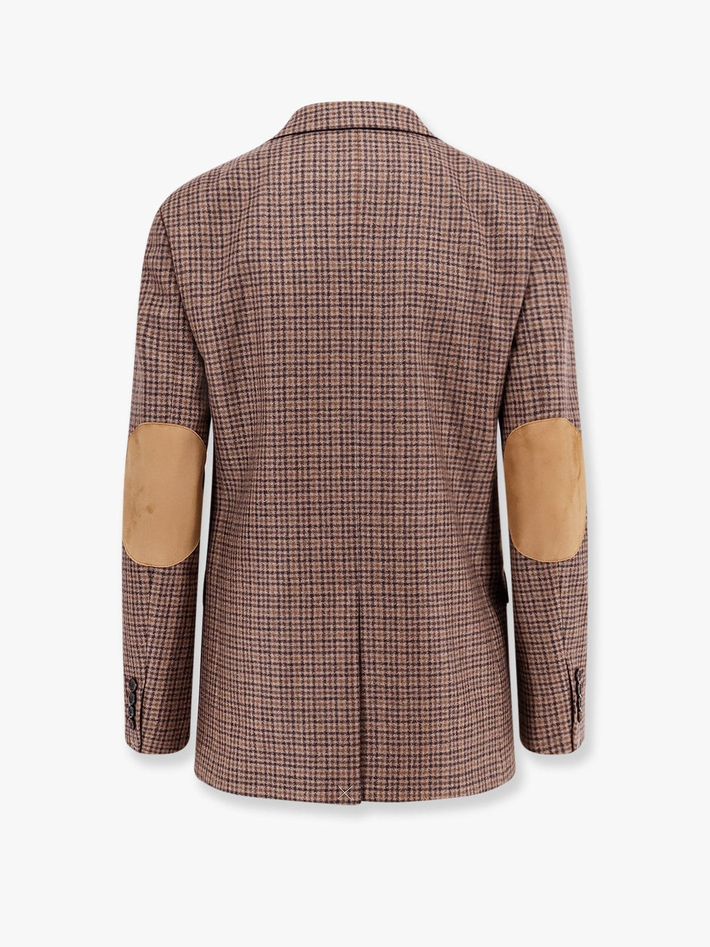 Celine Kašmírové sako se semišovou nášivkou