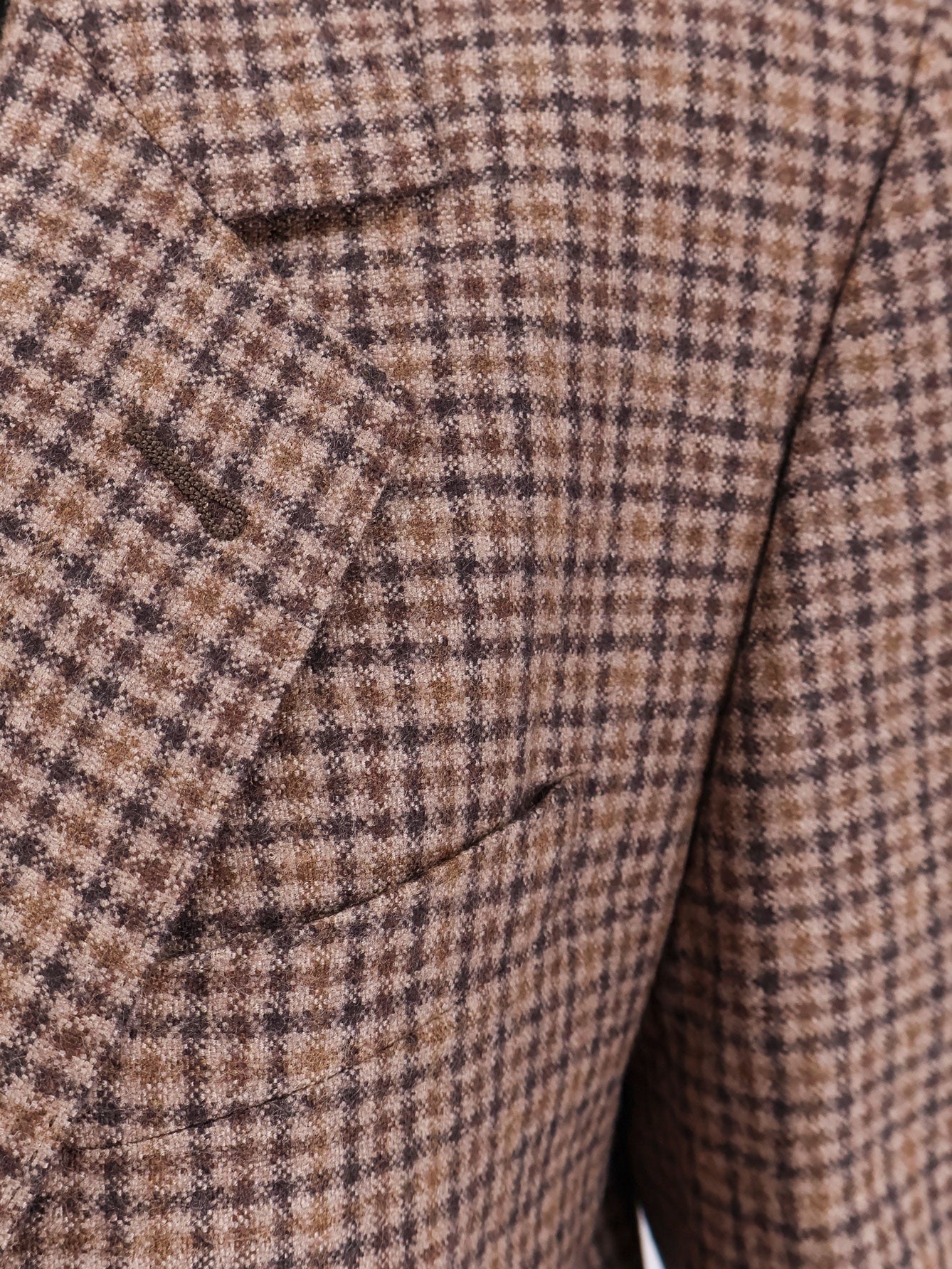 Celine Kašmírové sako se semišovou nášivkou