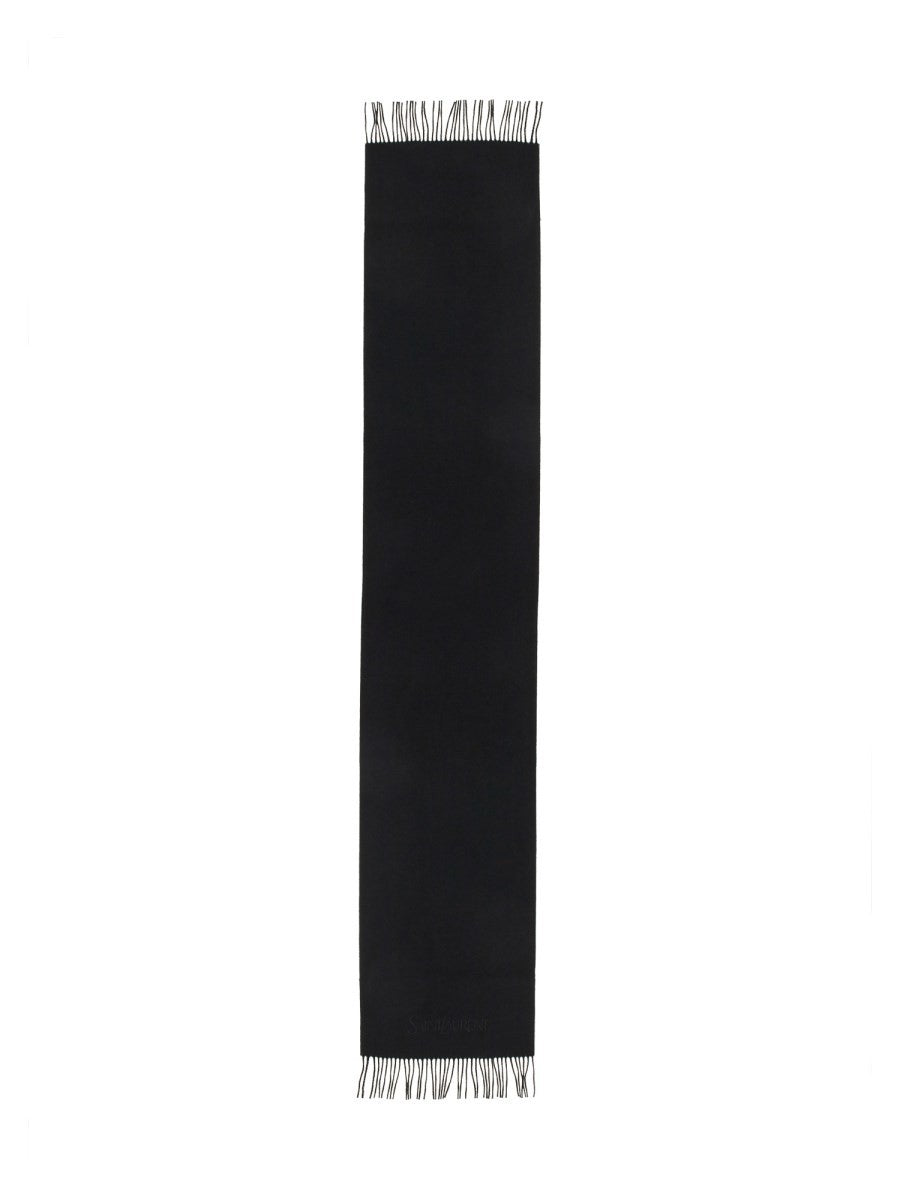 Saint Laurent CASHMERE JACQUARD SCARF