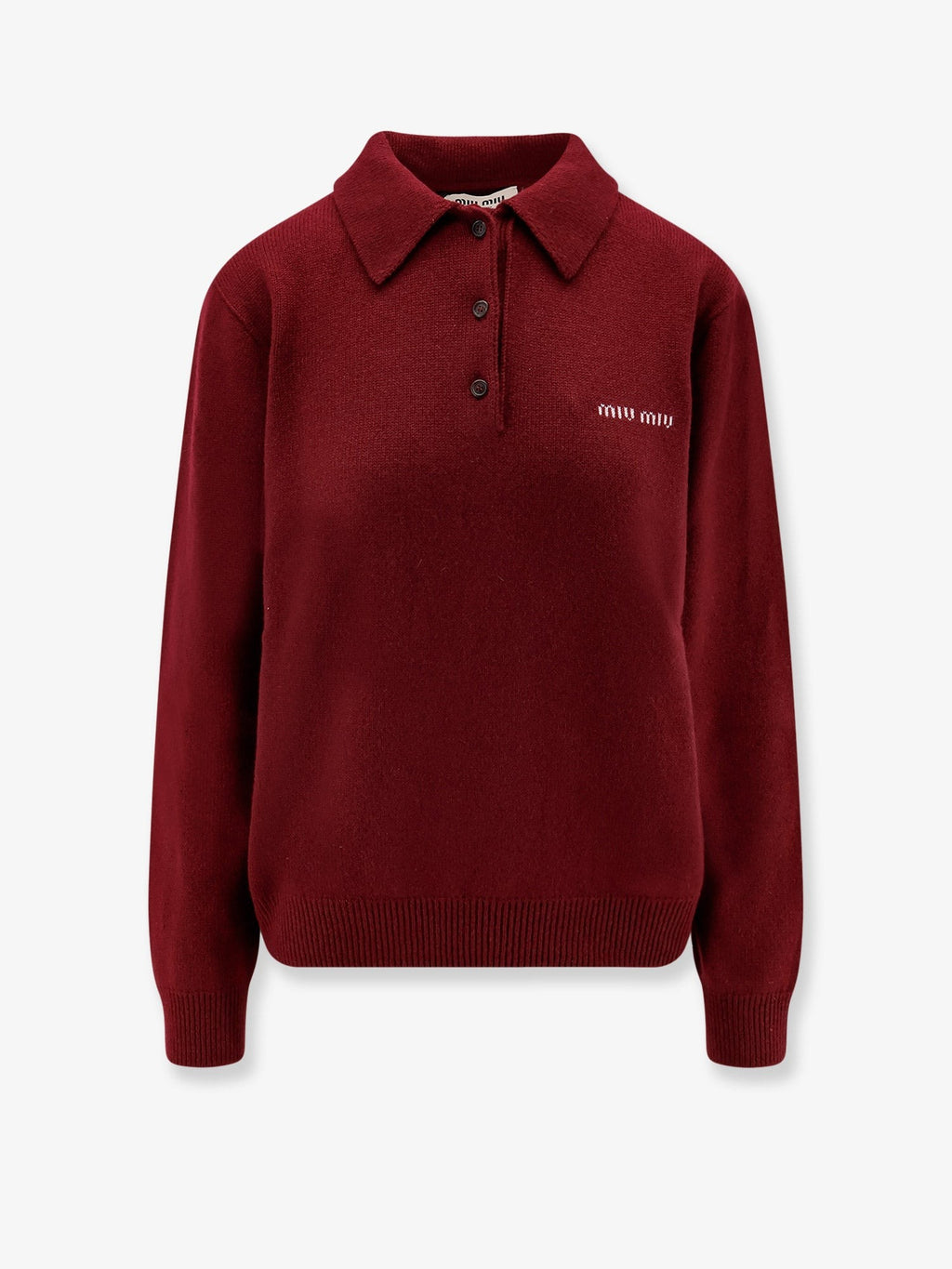 Miu Miu Cashmere polo sweater