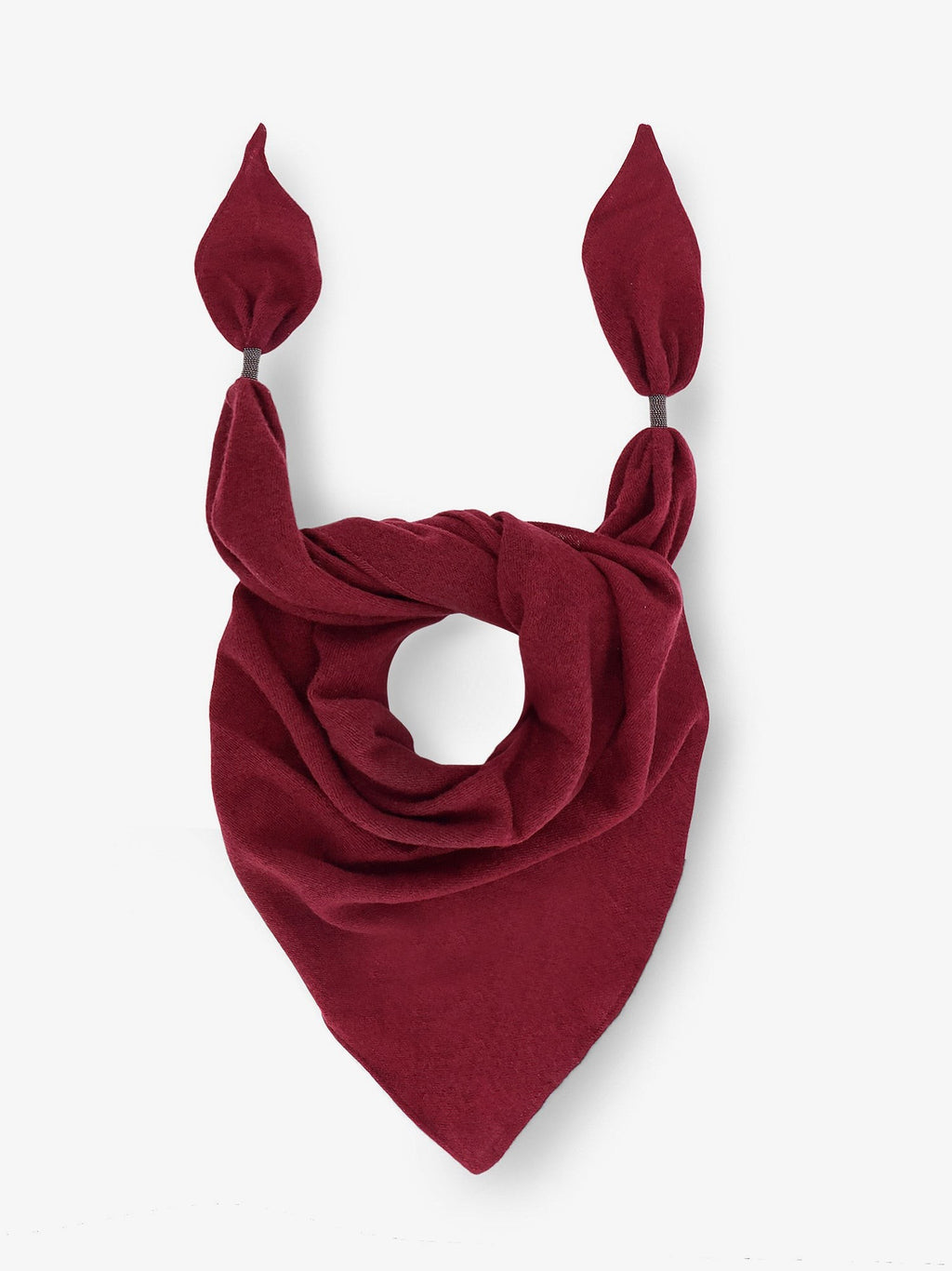 Brunello Cucinelli Cashmere scarf with Monili detail