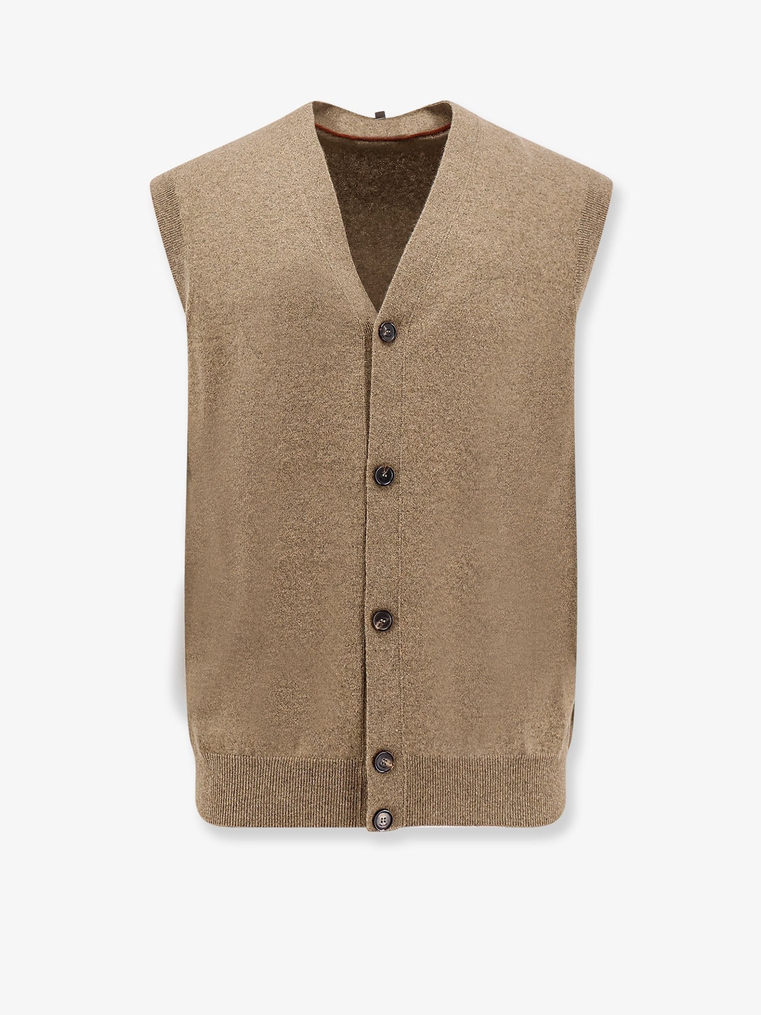 Loro Piana Cashmere sleeveless cardigan