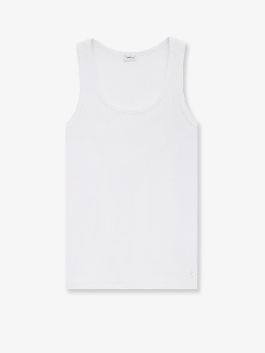 Saint Laurent Cassandre top din bumbac certificat