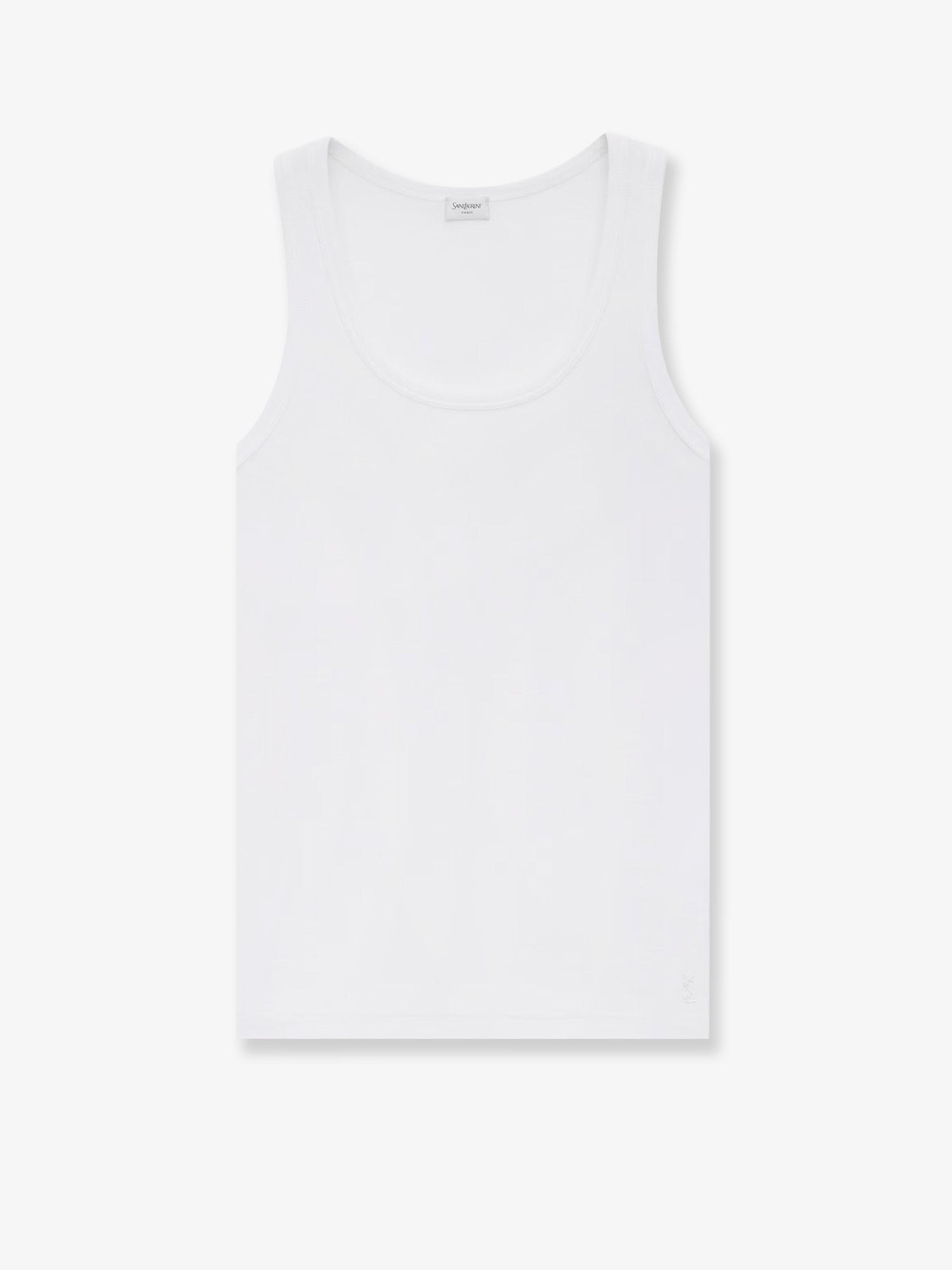 Saint Laurent Cassandre top din bumbac certificat