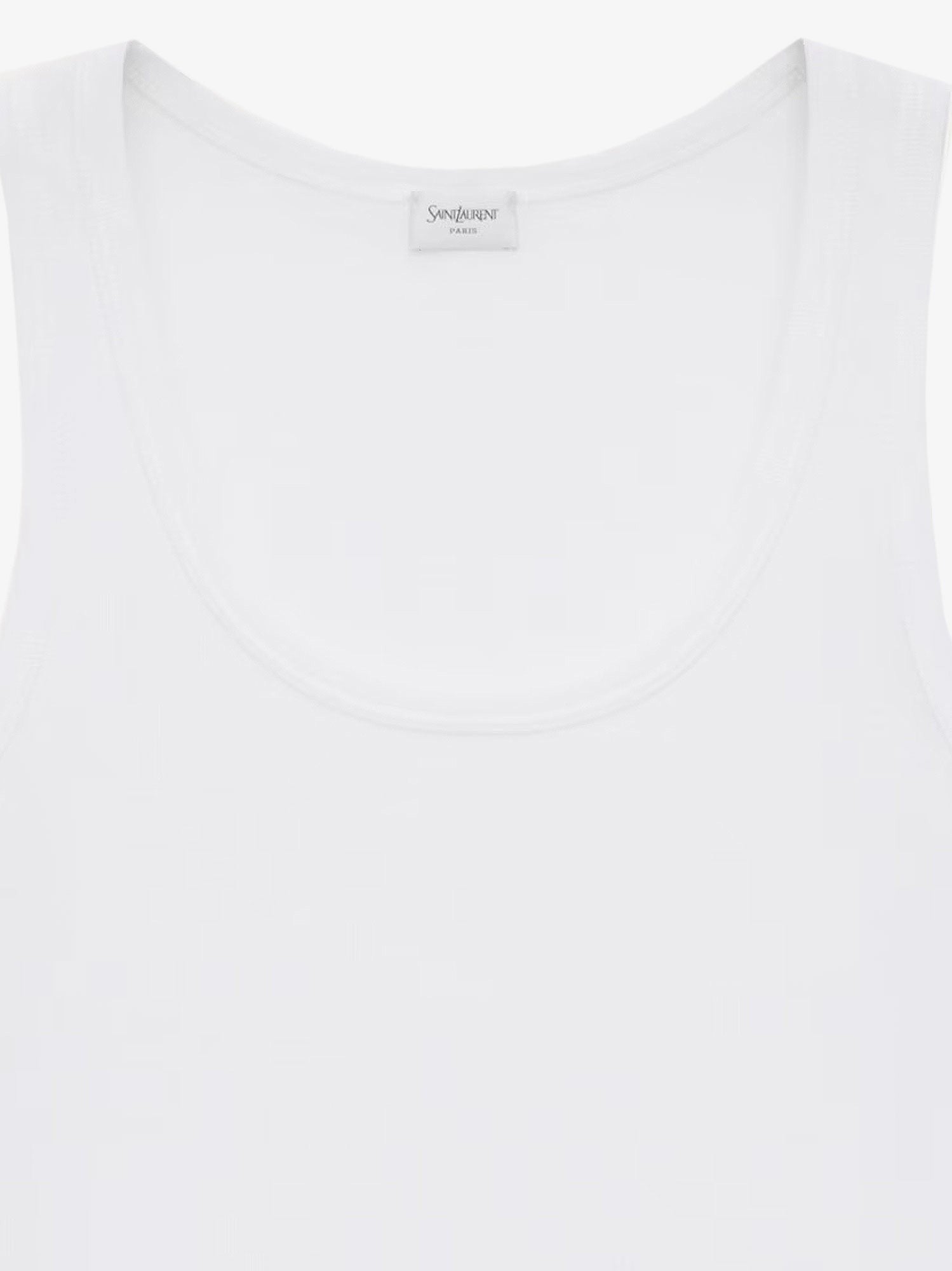 Saint Laurent Cassandre top din bumbac certificat