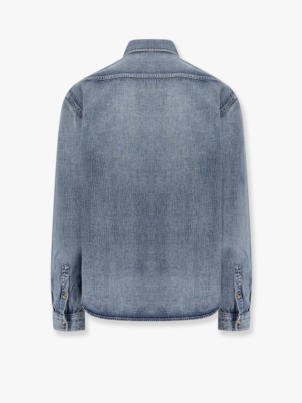 Saint Laurent Cassandre denim shirt