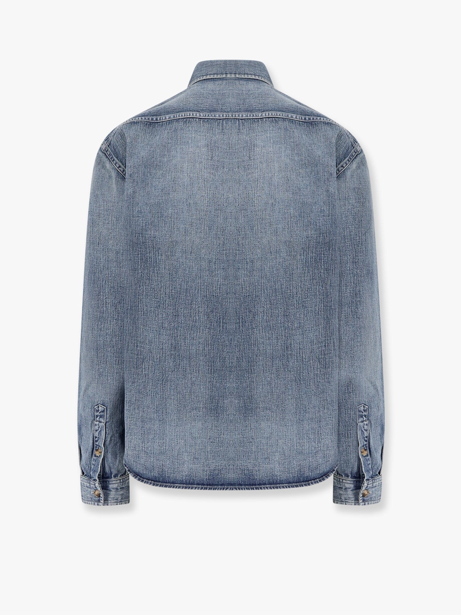 Saint Laurent Cassandre denim shirt