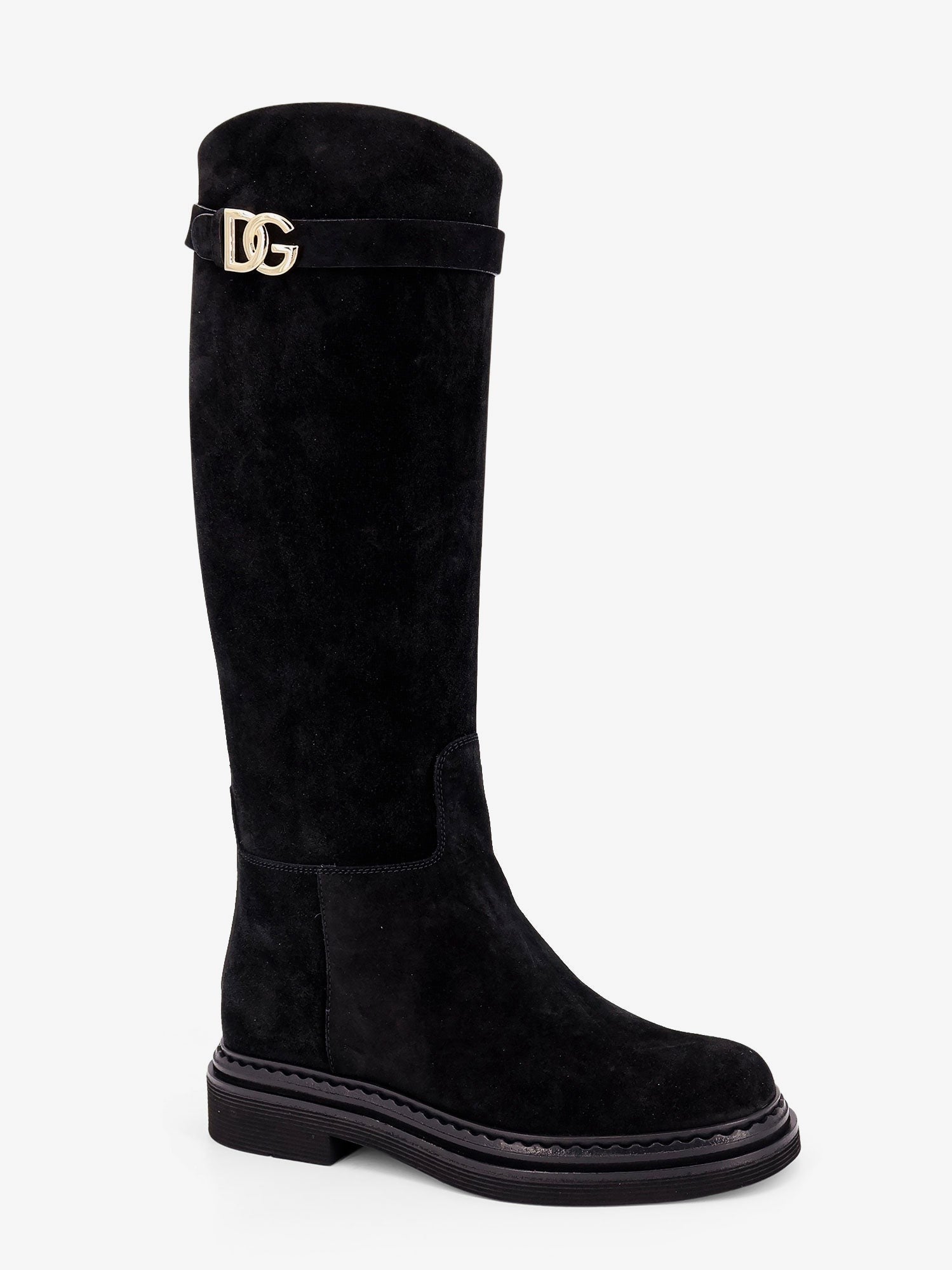 Dolce & Gabbana Cavallerizzo suede boots