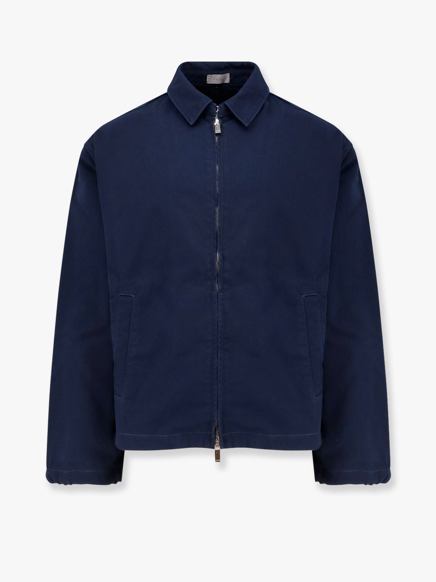Dior Cd icon cotton twill jacket with zip closure