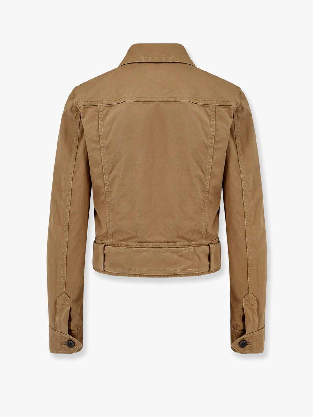 جاكيت قصير من القطن المعتمد Saint Laurent