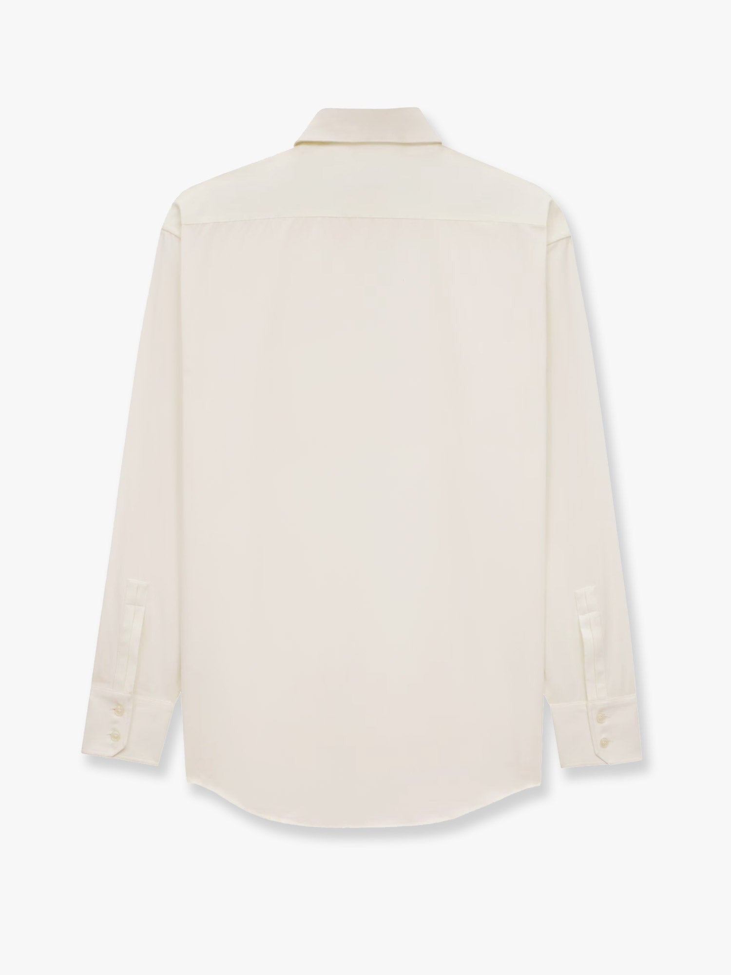 Saint Laurent Certified cotton shirt with Monogram embroidery
