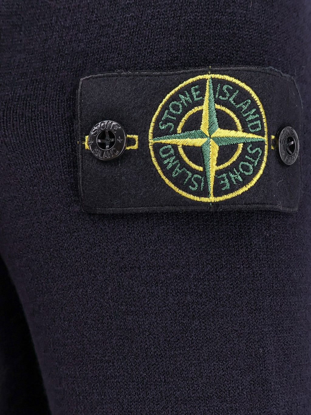 Stone Island Certified virgin wool blend cardigan