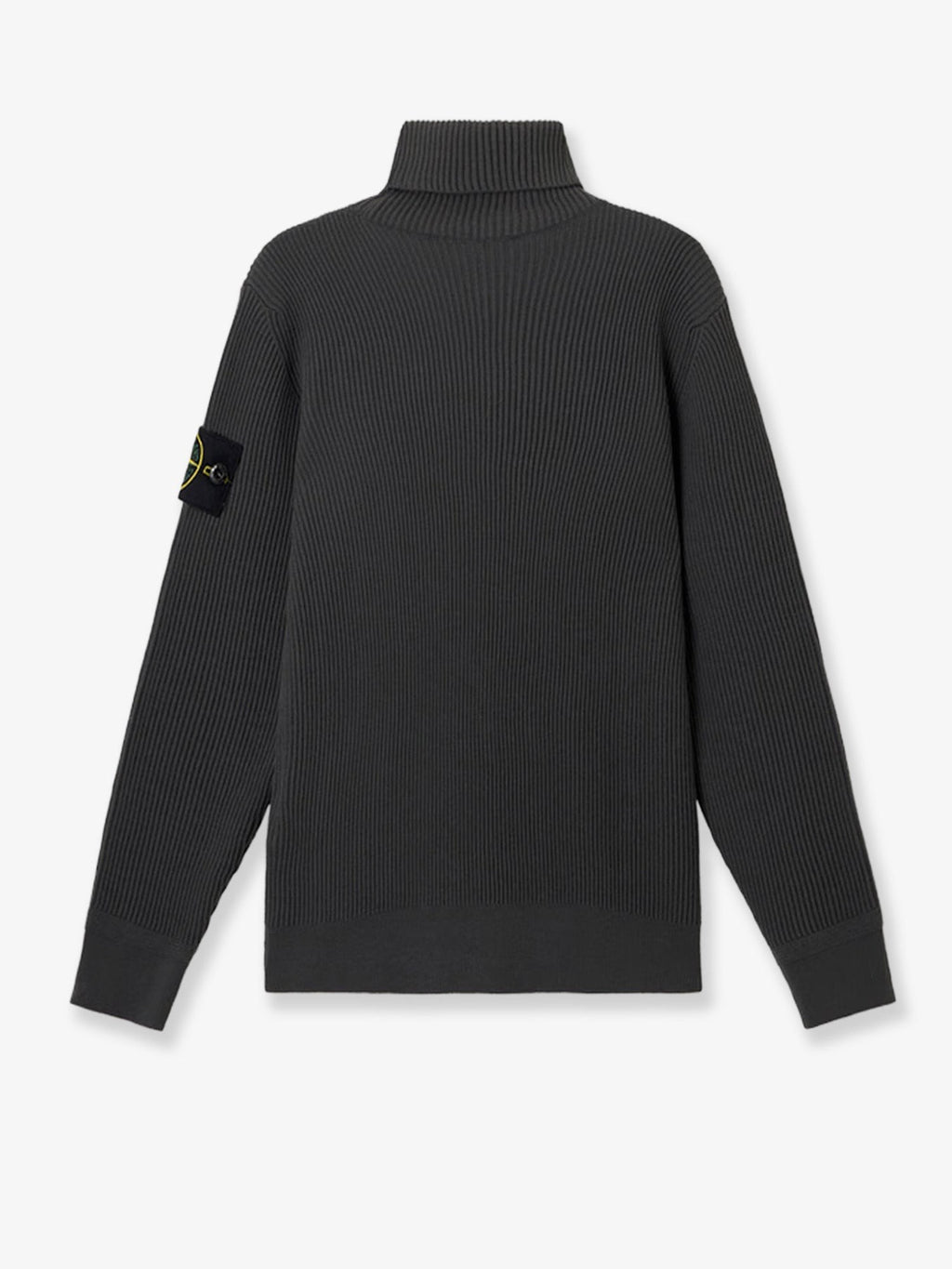 Stone Island Certified virgin wool turtleneck sweater