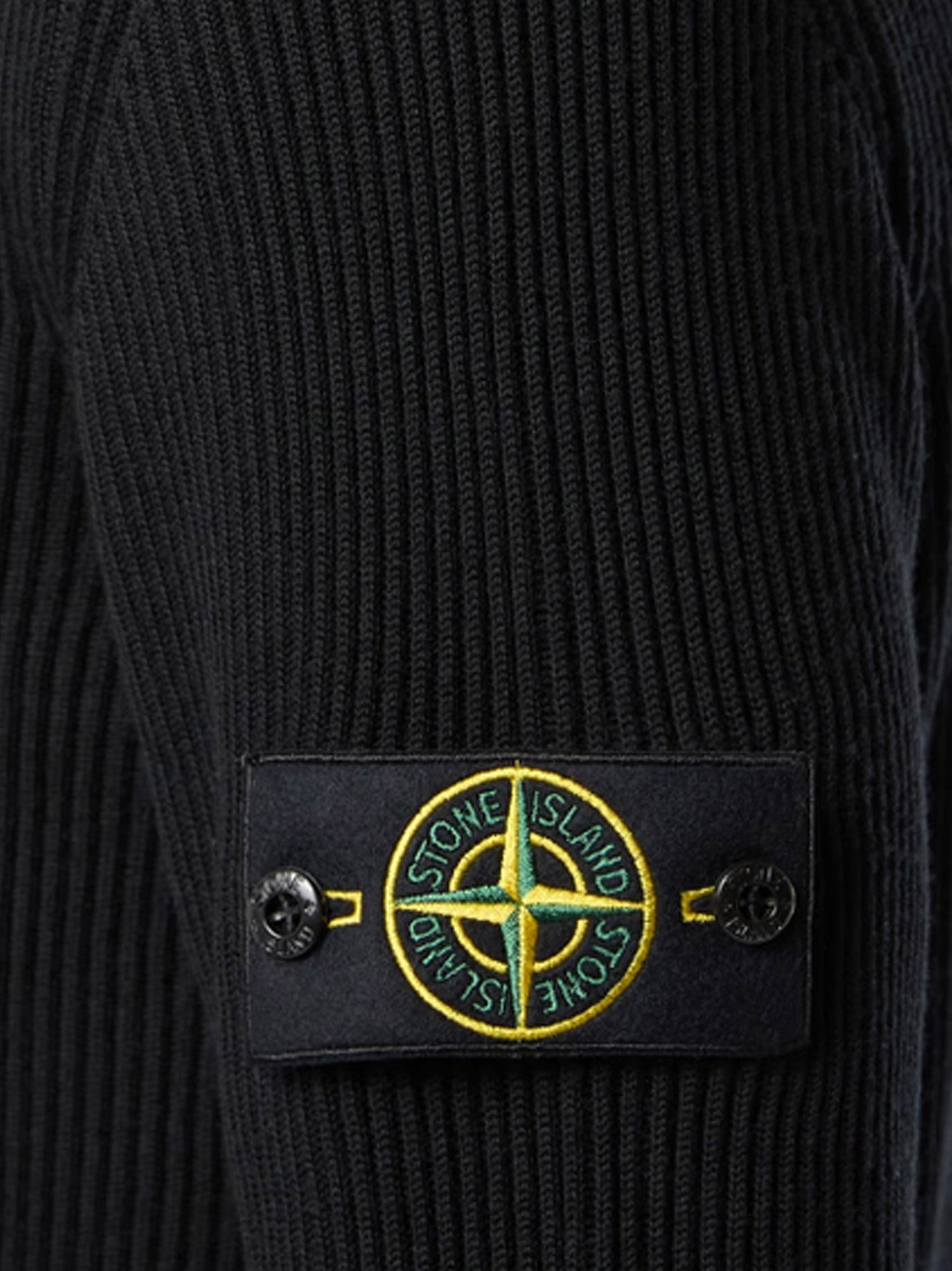 Stone Island Certified virgin wool turtleneck sweater