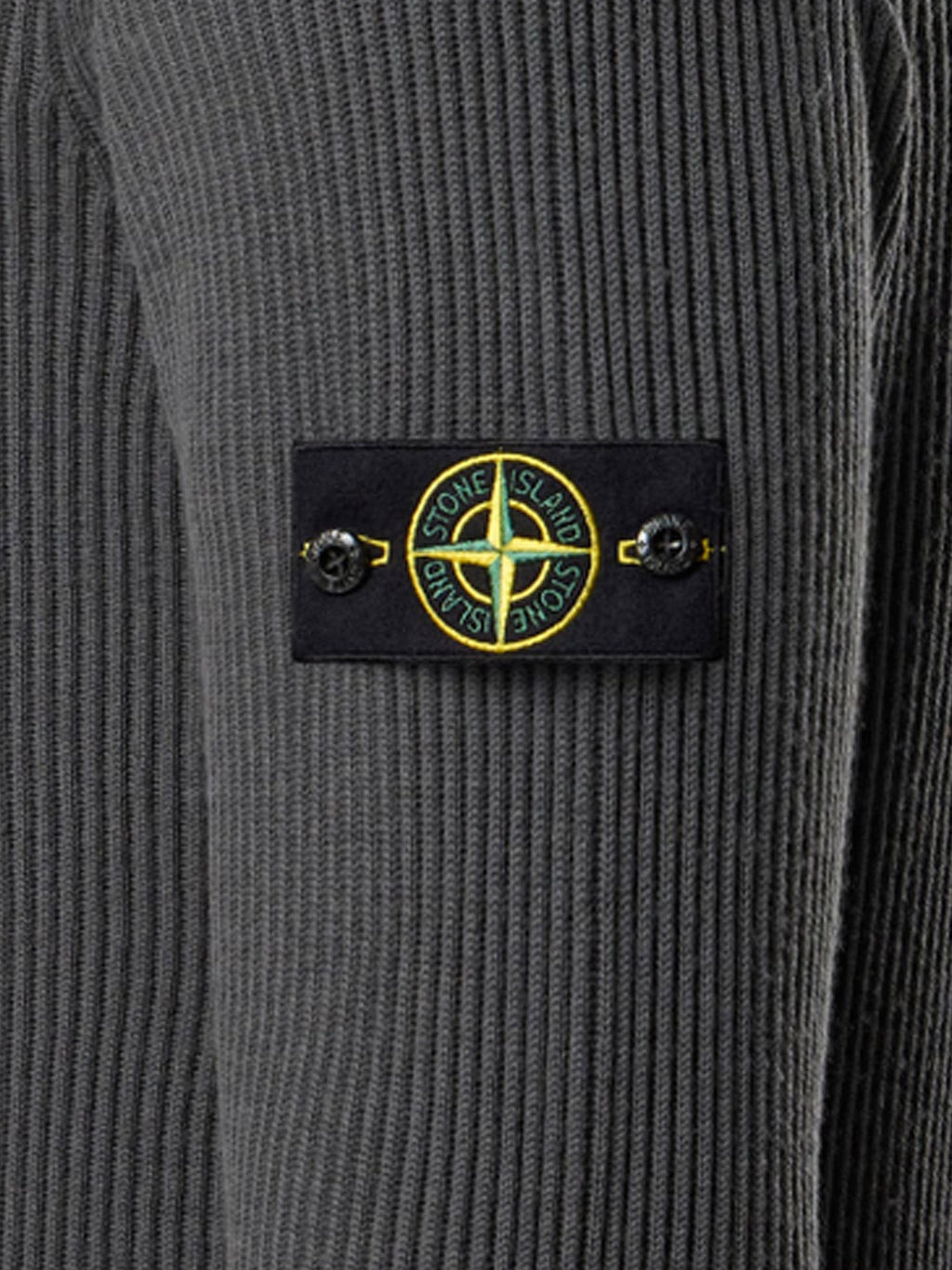 Stone Island Certified virgin wool turtleneck sweater