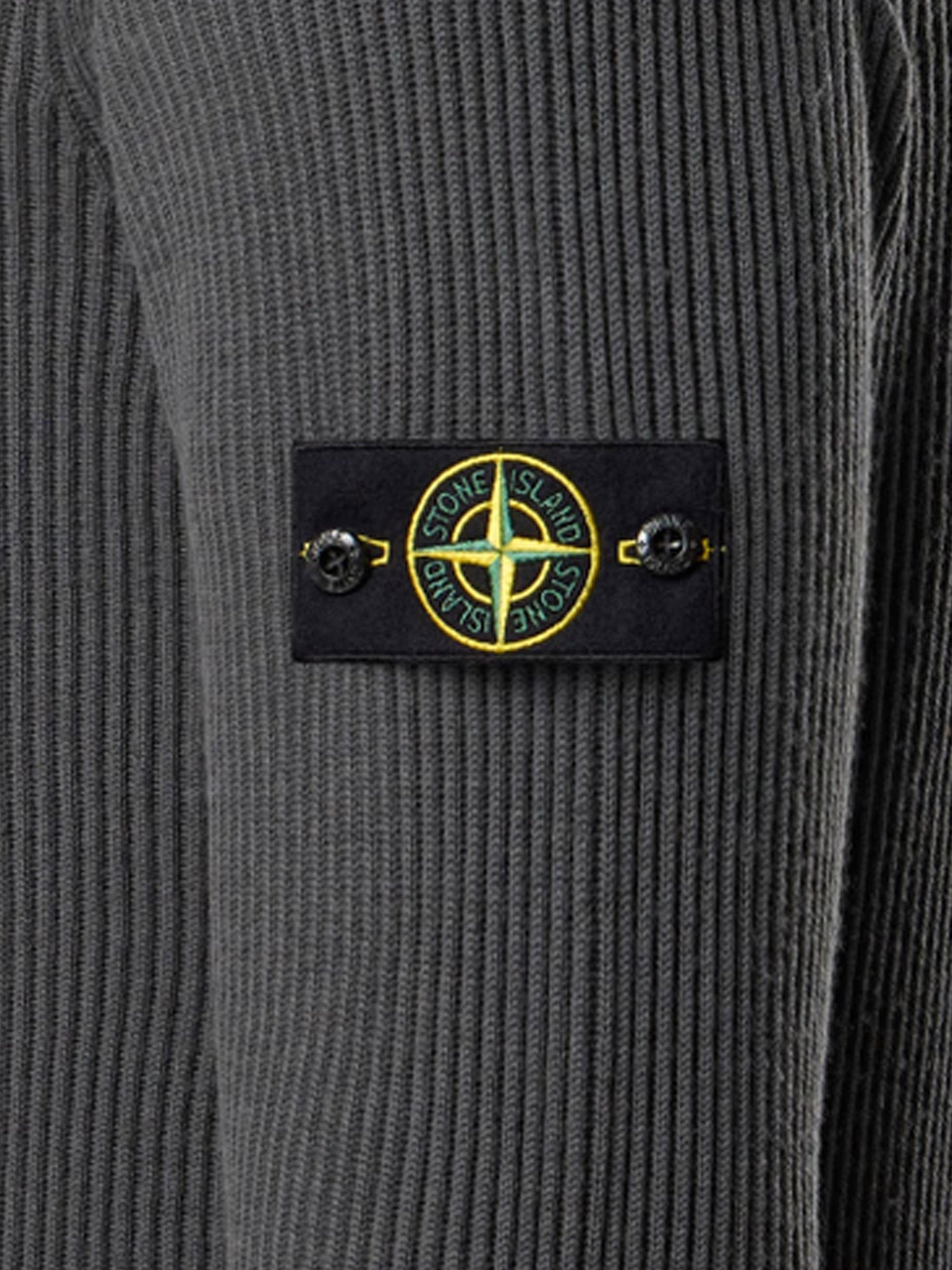 Stone Island Certified virgin wool turtleneck sweater